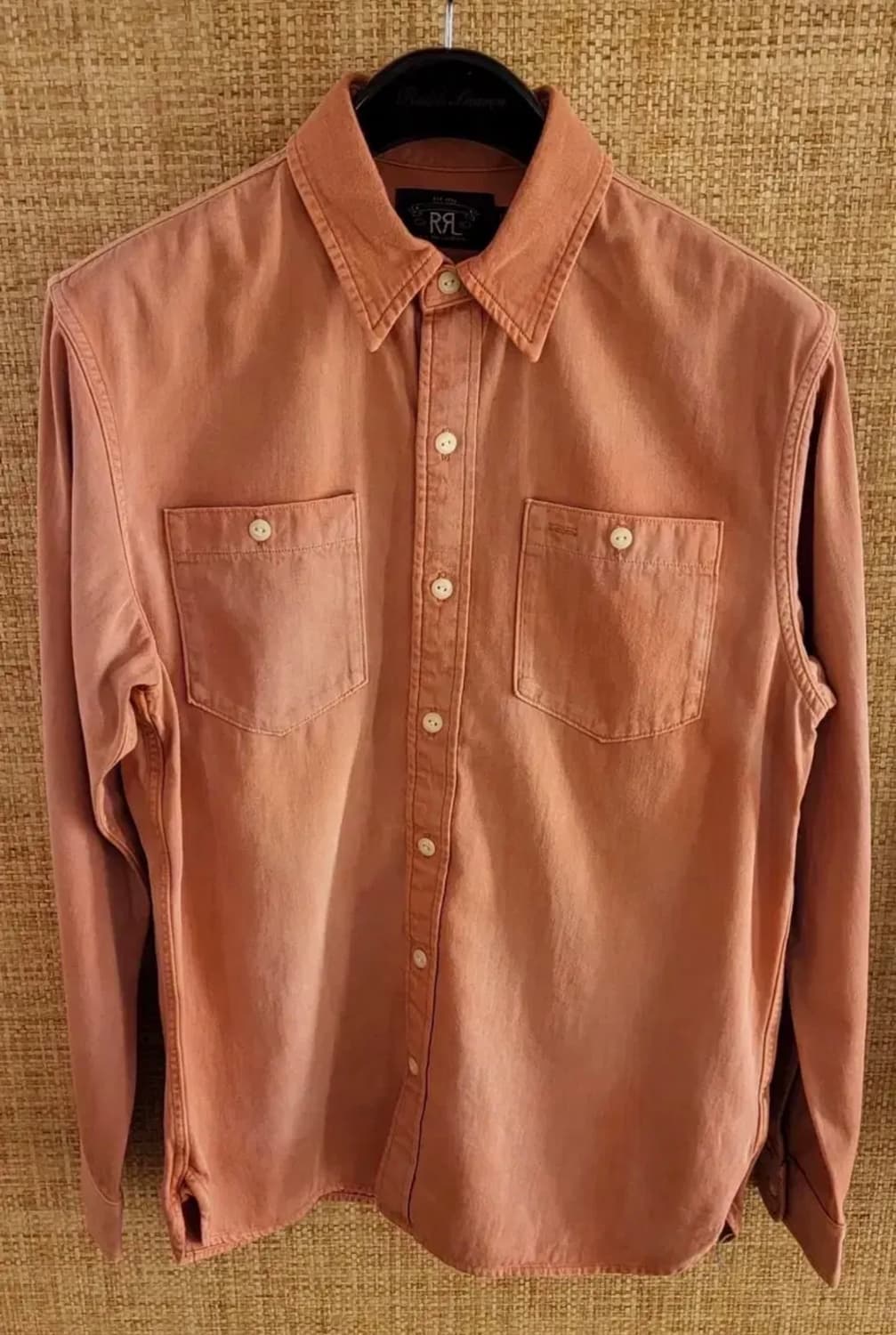 RRL 더블알엘 가먼트 다이드 트윌 워크셔츠 XL 상품이미지2
