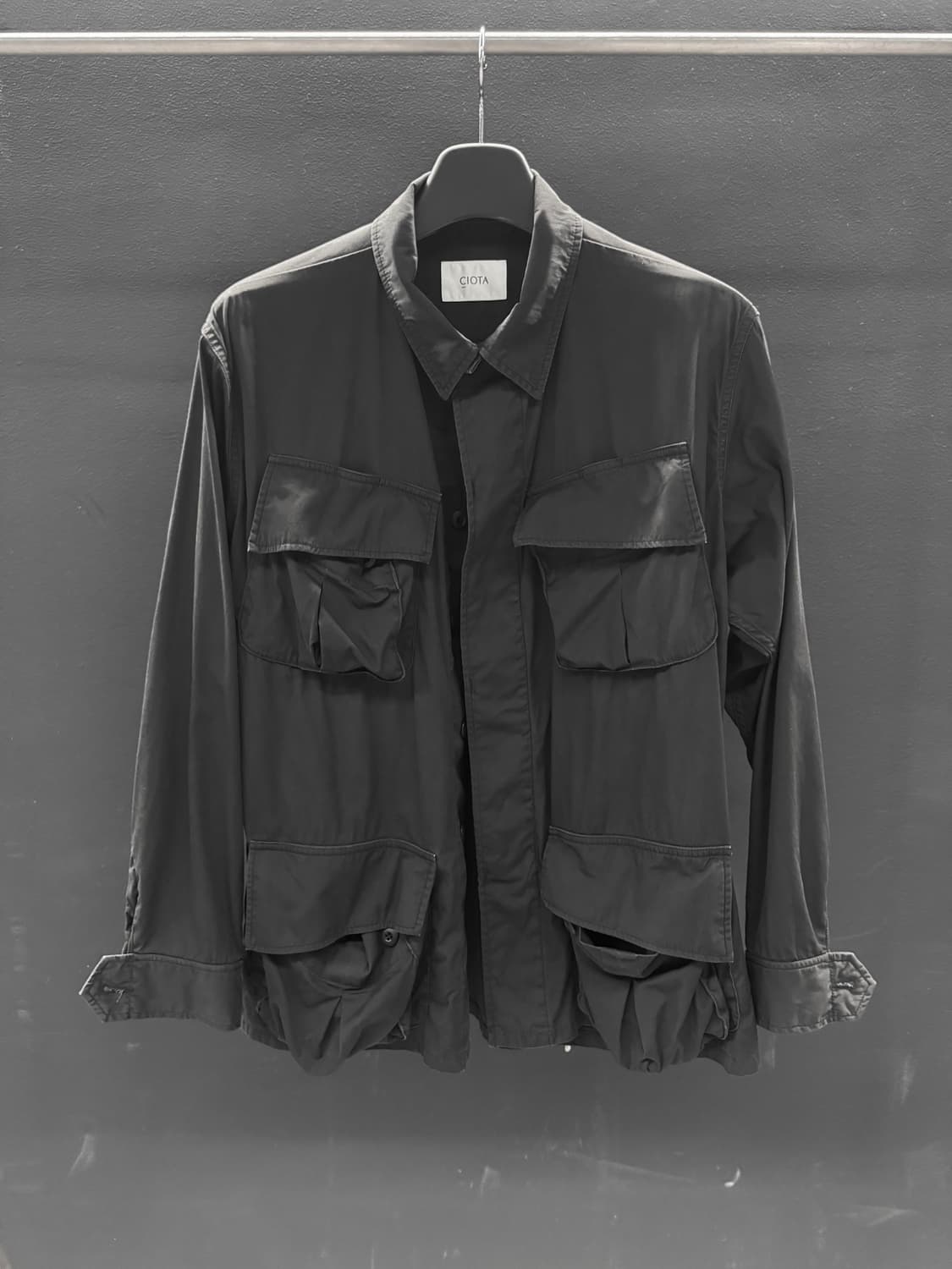 CIOTA 시오타 수빈 코튼 정글 퍼티그 자켓 블랙 5 상품이미지1