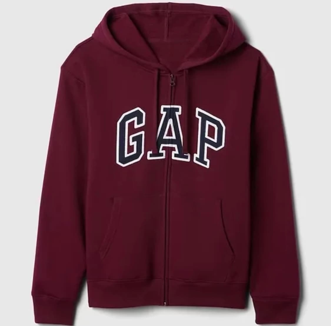 갭 버건디 후드집업 손민수 상품이미지1