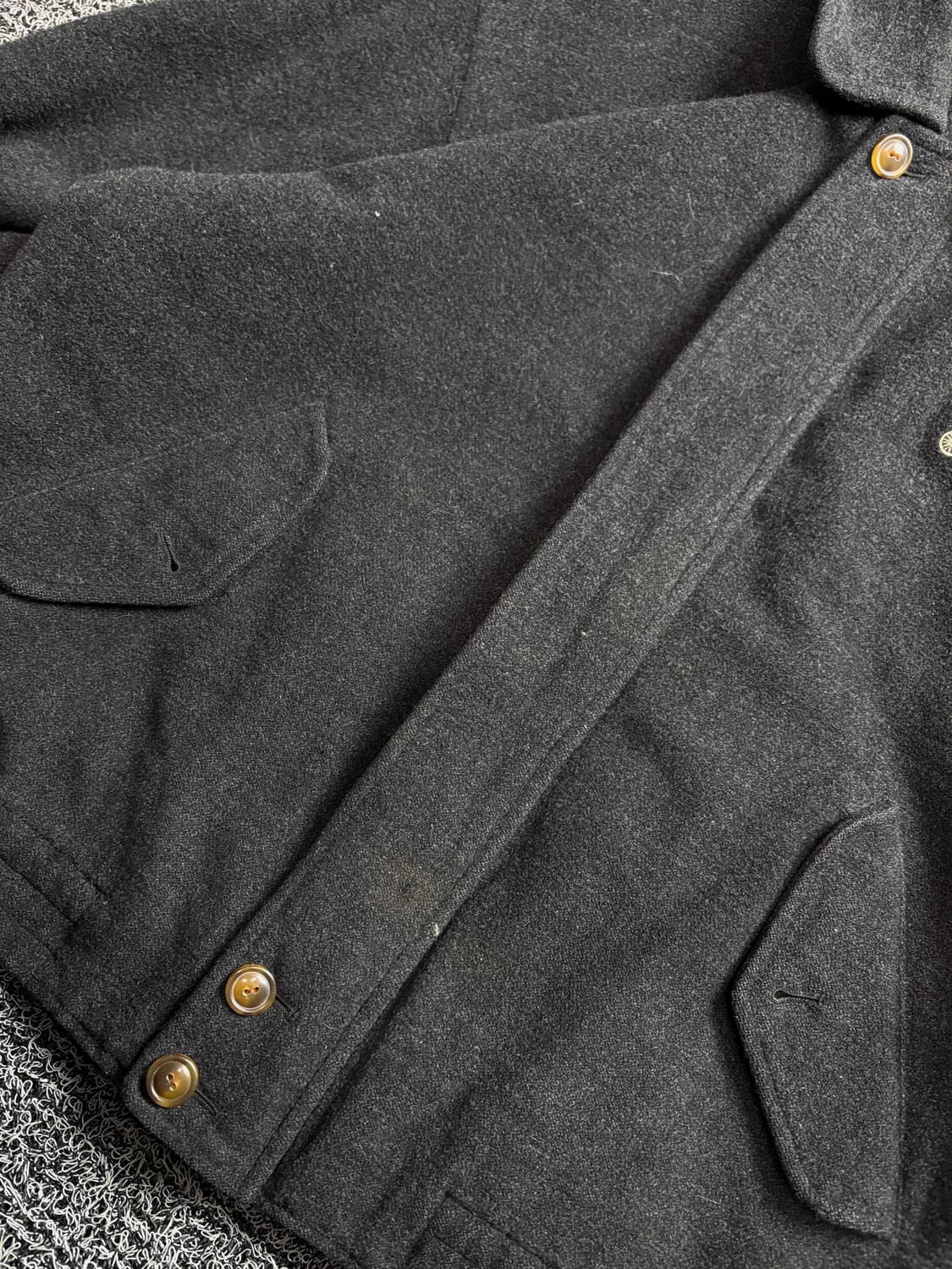 빈폴 울 혼방 헤비 모직 블루종 자켓 2542 상품이미지3