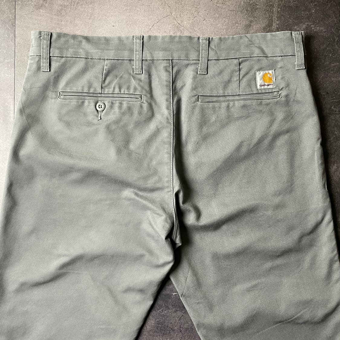 CARHARTT 칼하트 빈티지 그레이 치노팬츠 상품이미지6