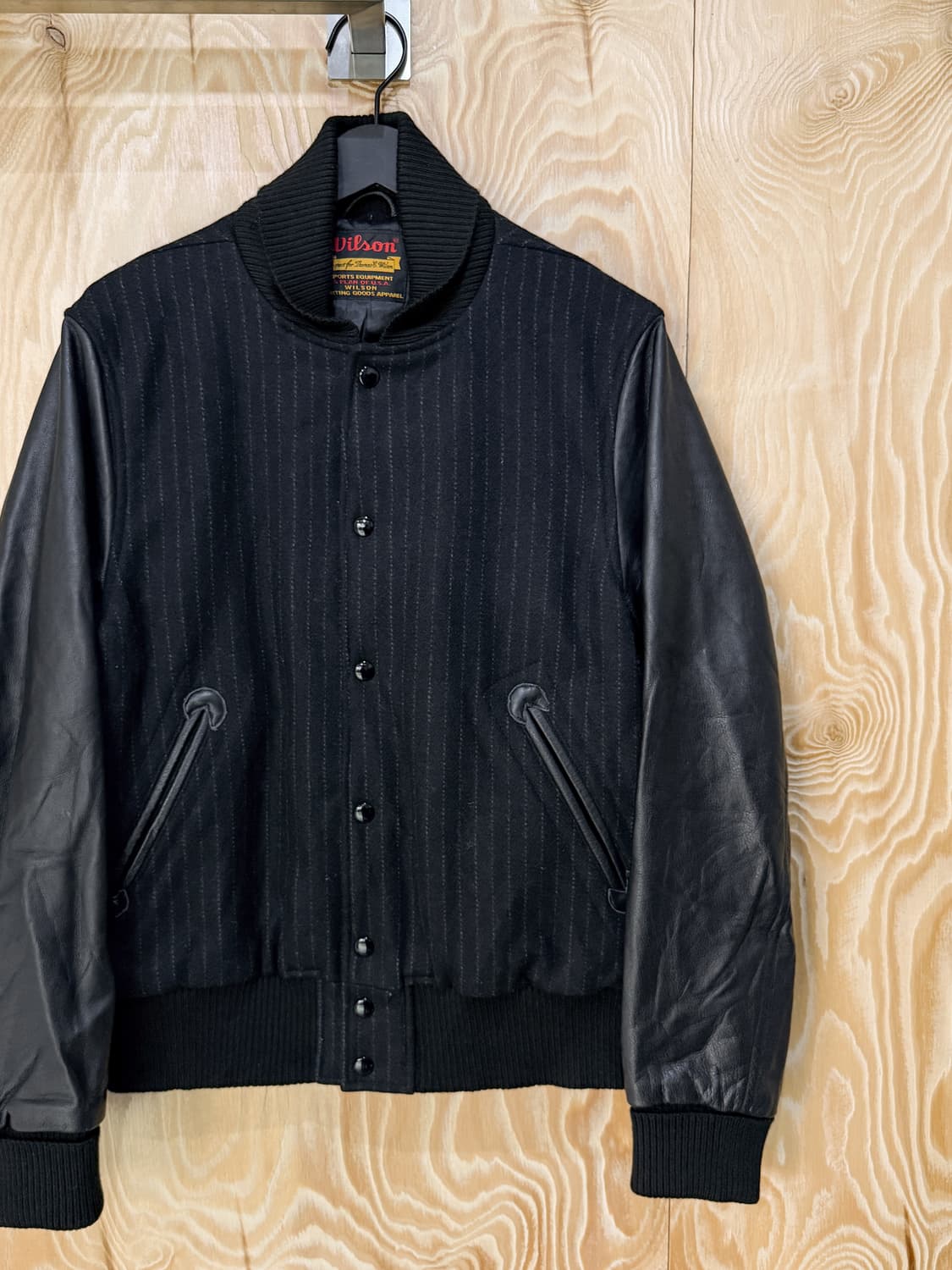 아메리칸랙X윌슨 스포츠 바시티 자켓 상품이미지3