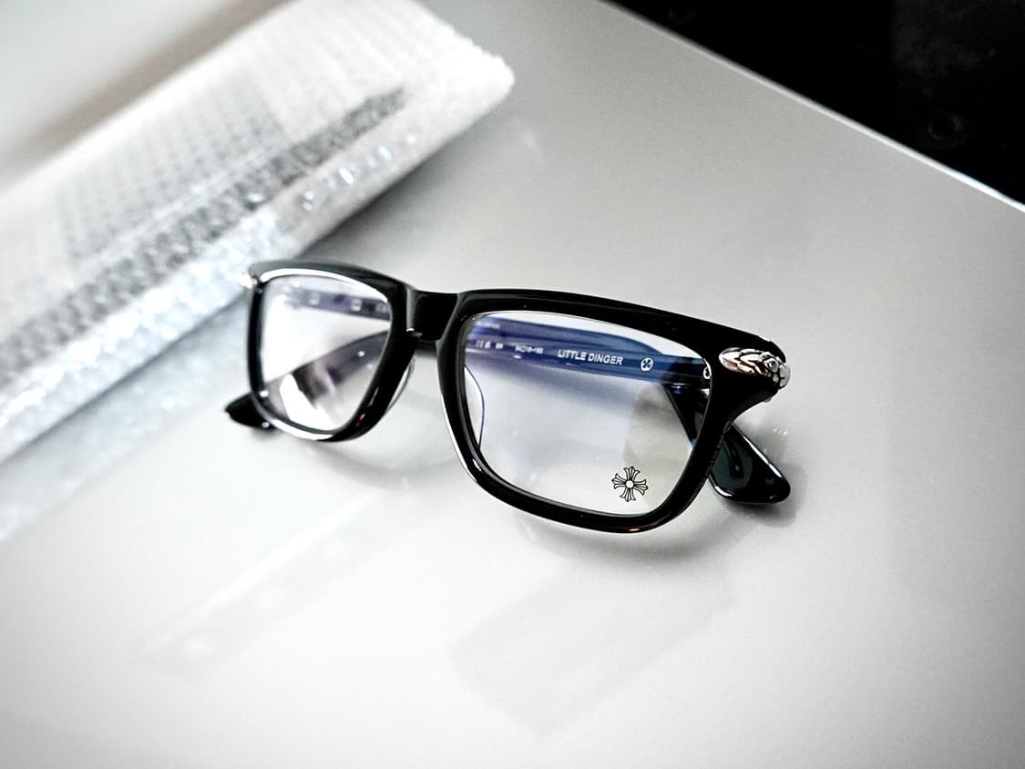 크롬하츠 리틀딩거 블랙/실버 안경 상품이미지1