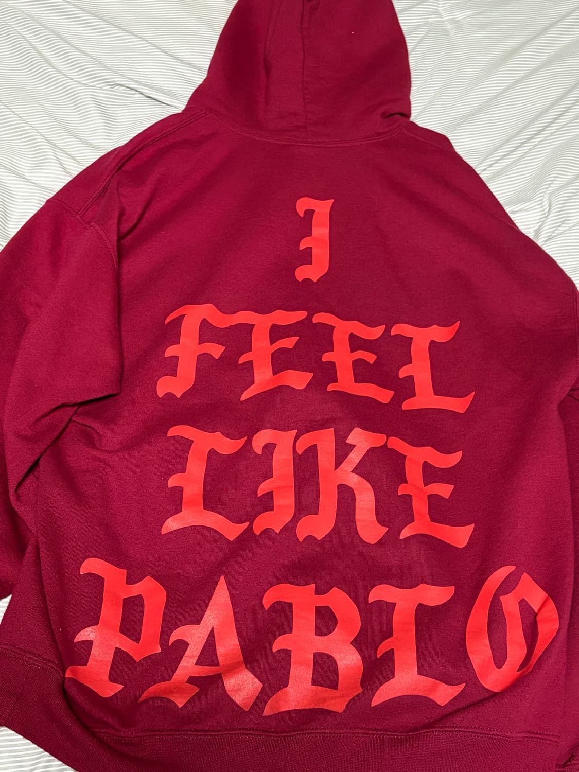 Life of pablo 칸예 후드 상품이미지2