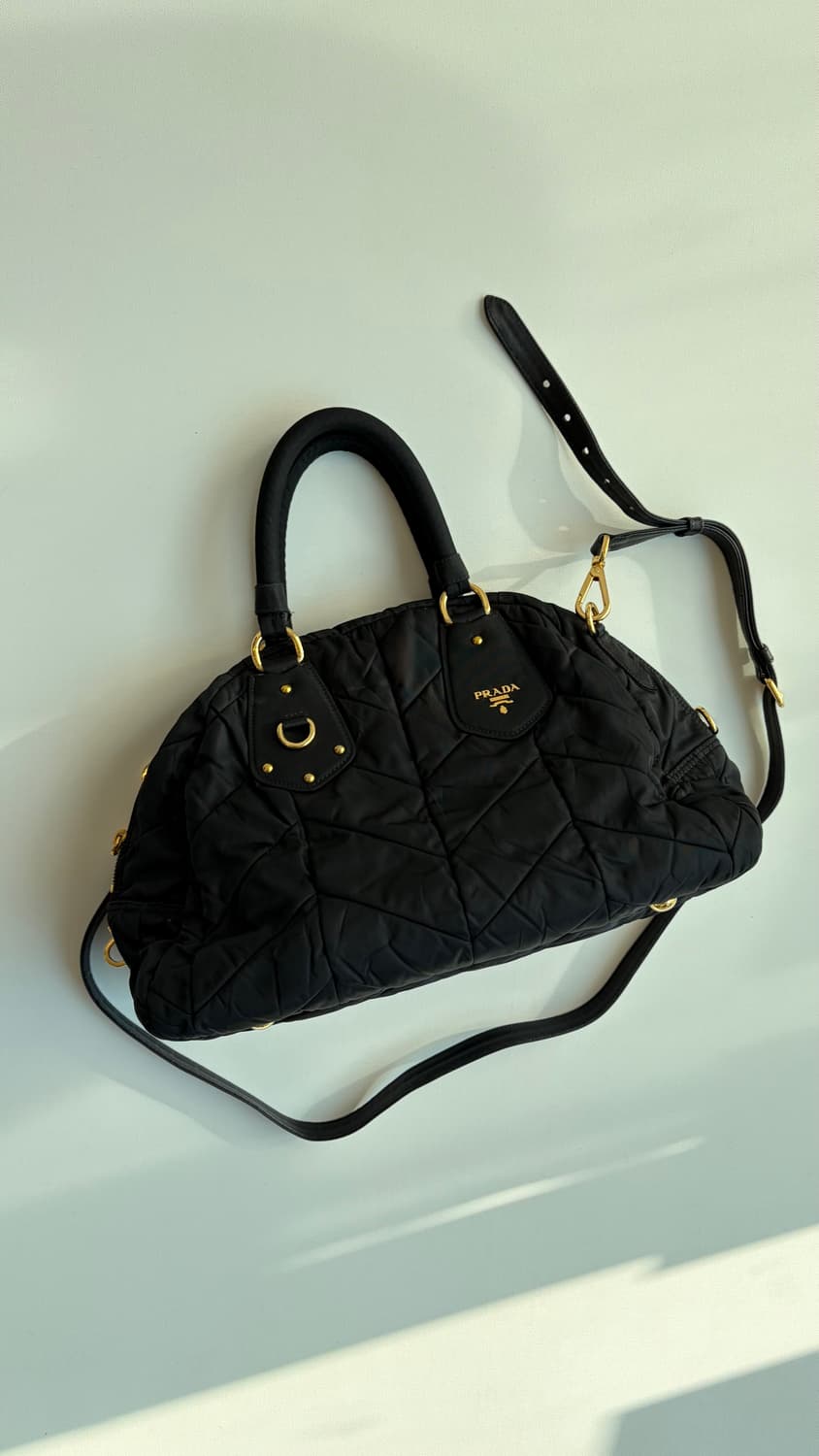 프라다 퀼팅 투웨이백 상품이미지1