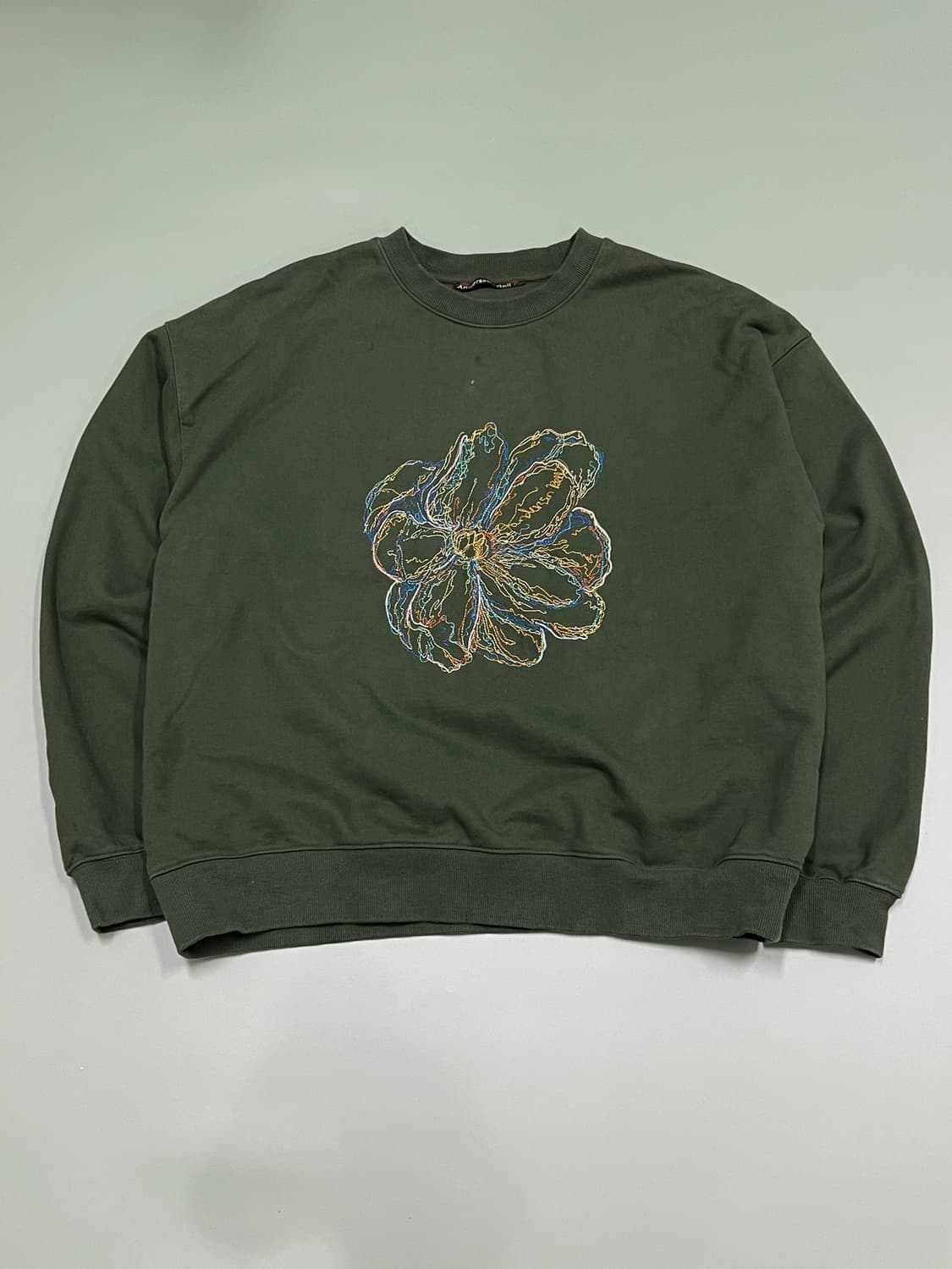 (XL) 앤더슨벨 플레르 엠보더리 스웻셔츠 상품이미지2