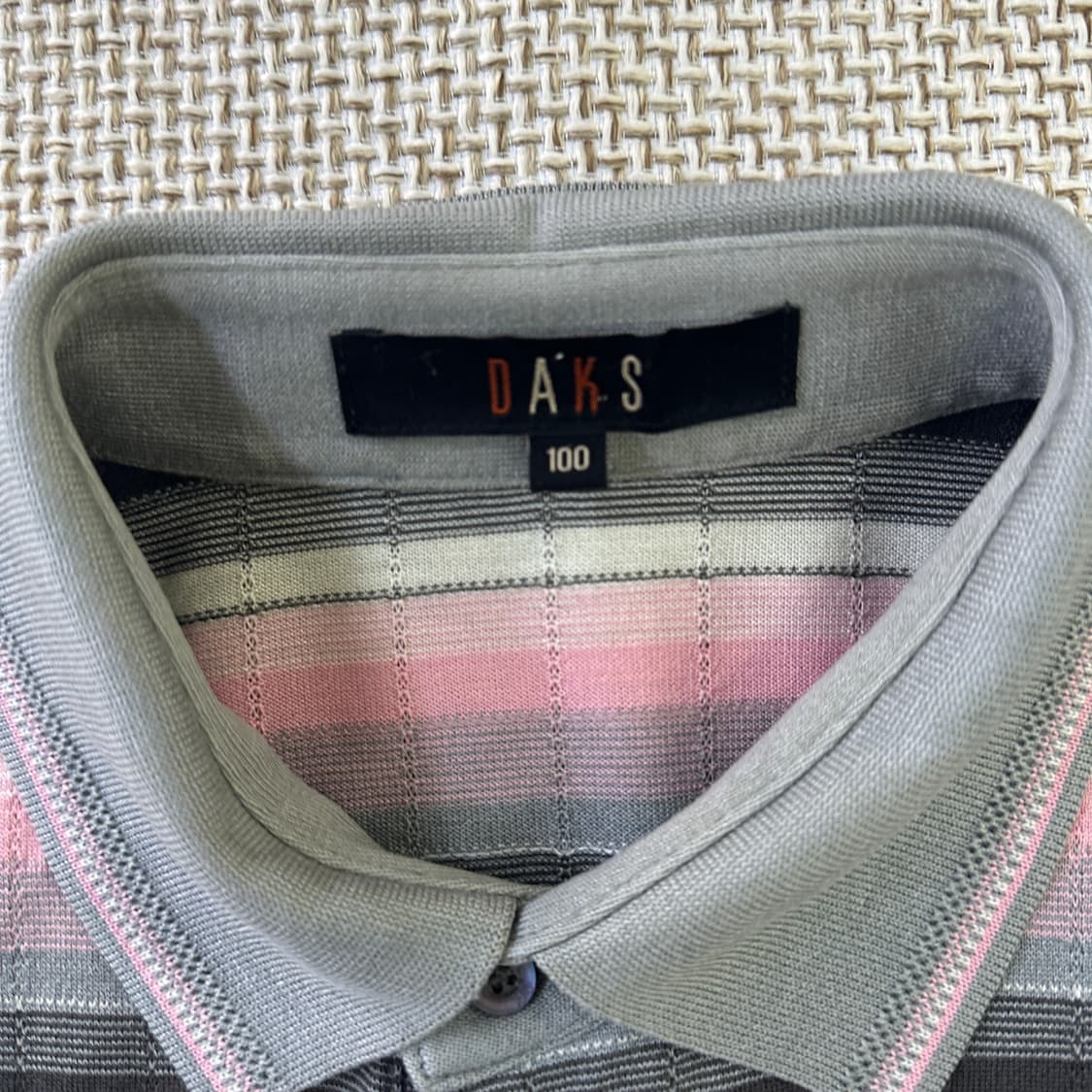 100 닥스 스트라이프 긴팔 폴로 셔츠 0423D 상품이미지2