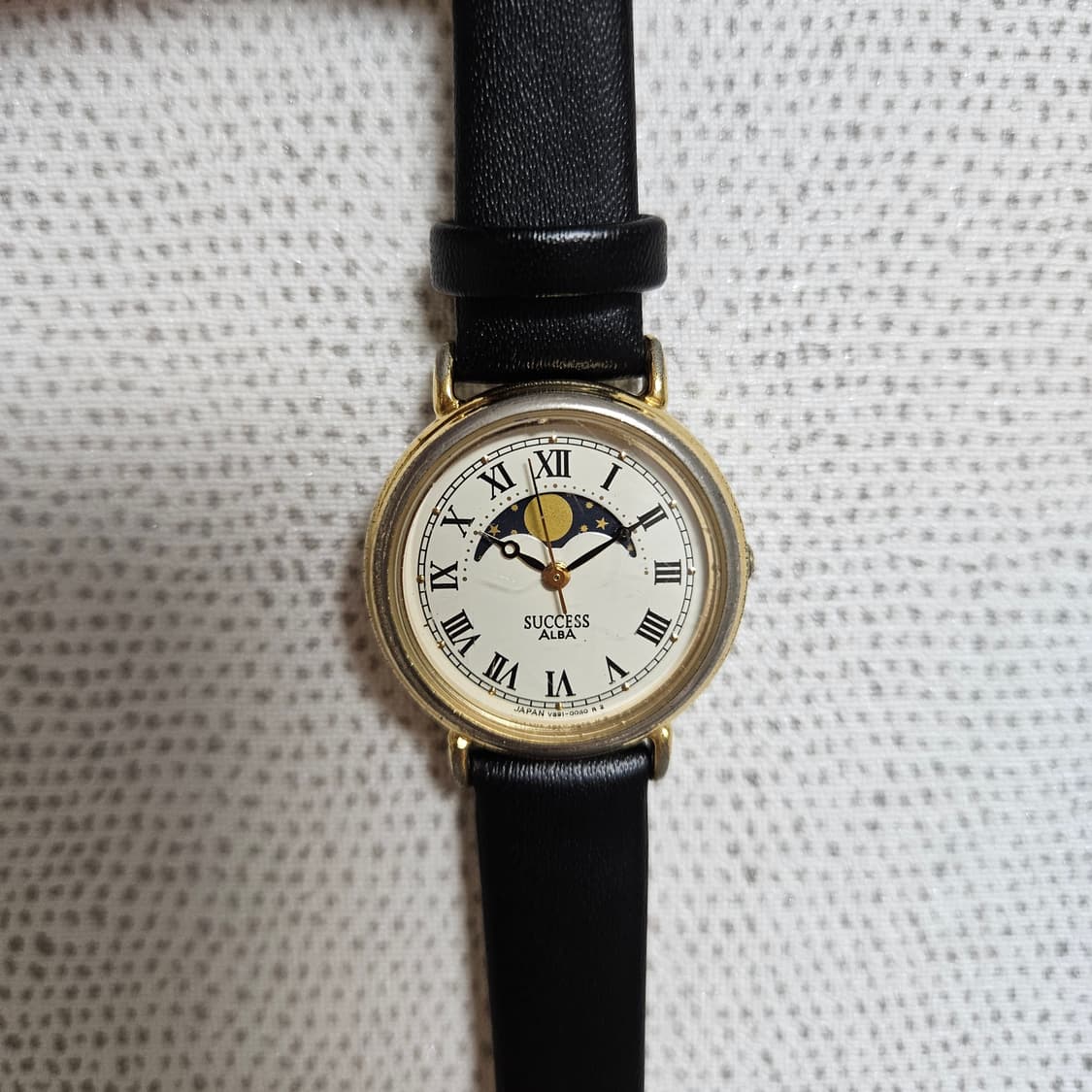 Seiko Alba Success Moonphase 쿼츠 드레스 시계 상품이미지2