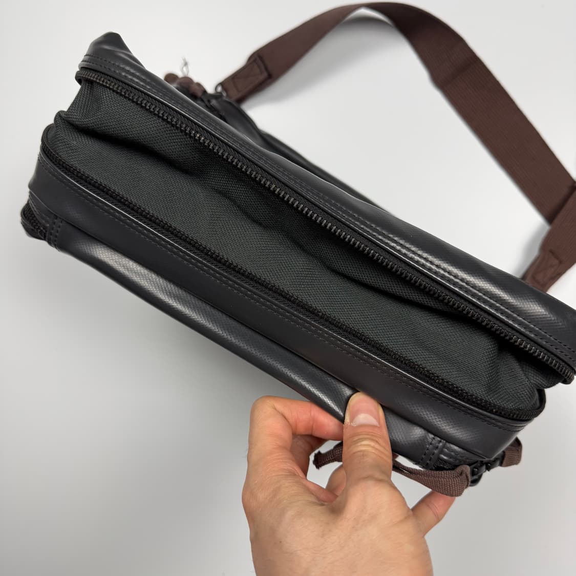 요시다포터 러기지라벨 라이너 숄더백 블랙 상품이미지6