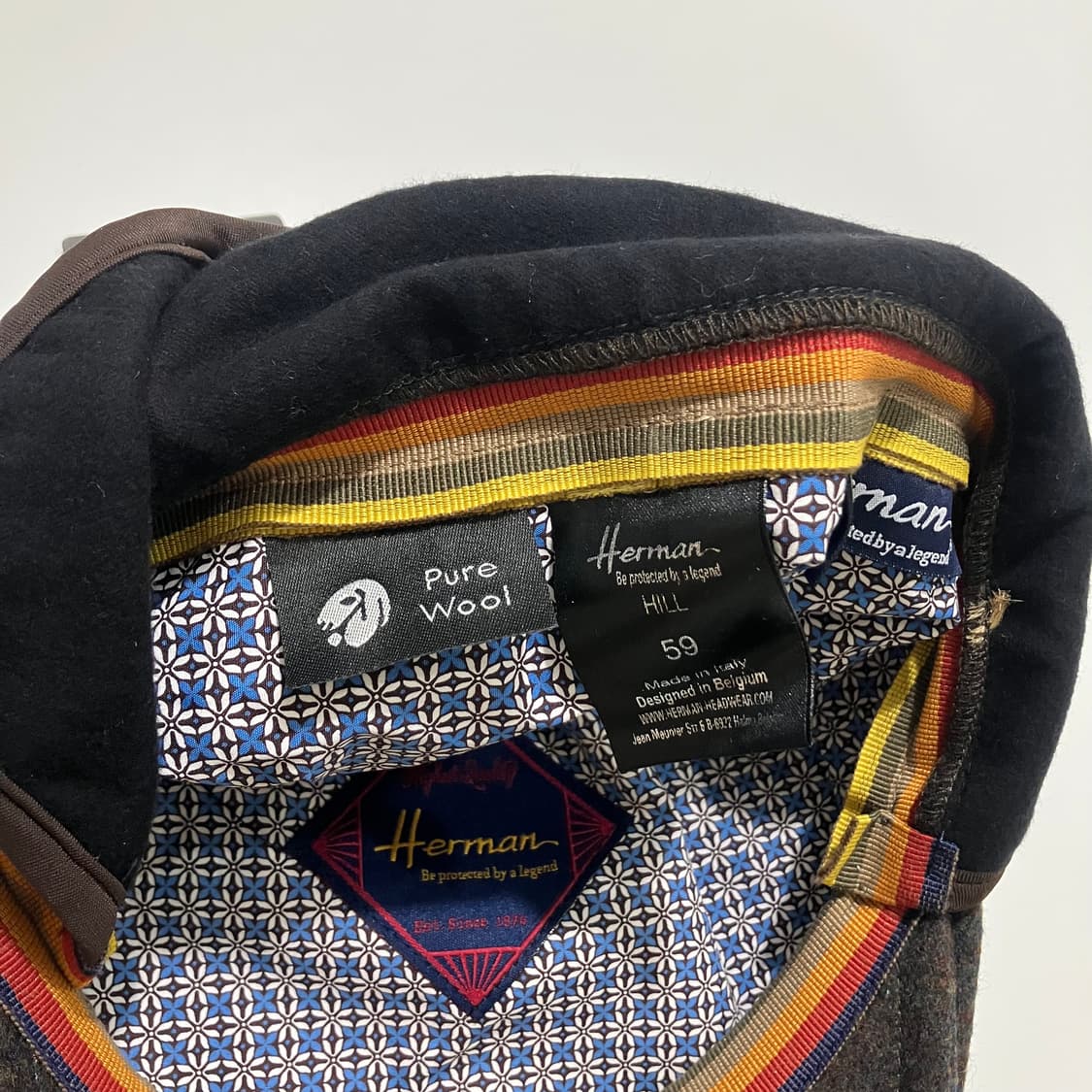 [새상품] Herman 울 헌팅캡 상품이미지7