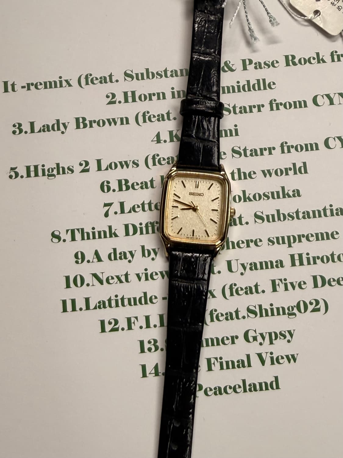 SEIKO 80s 빈티지 시계  (남녀공용 가능) 상품이미지3