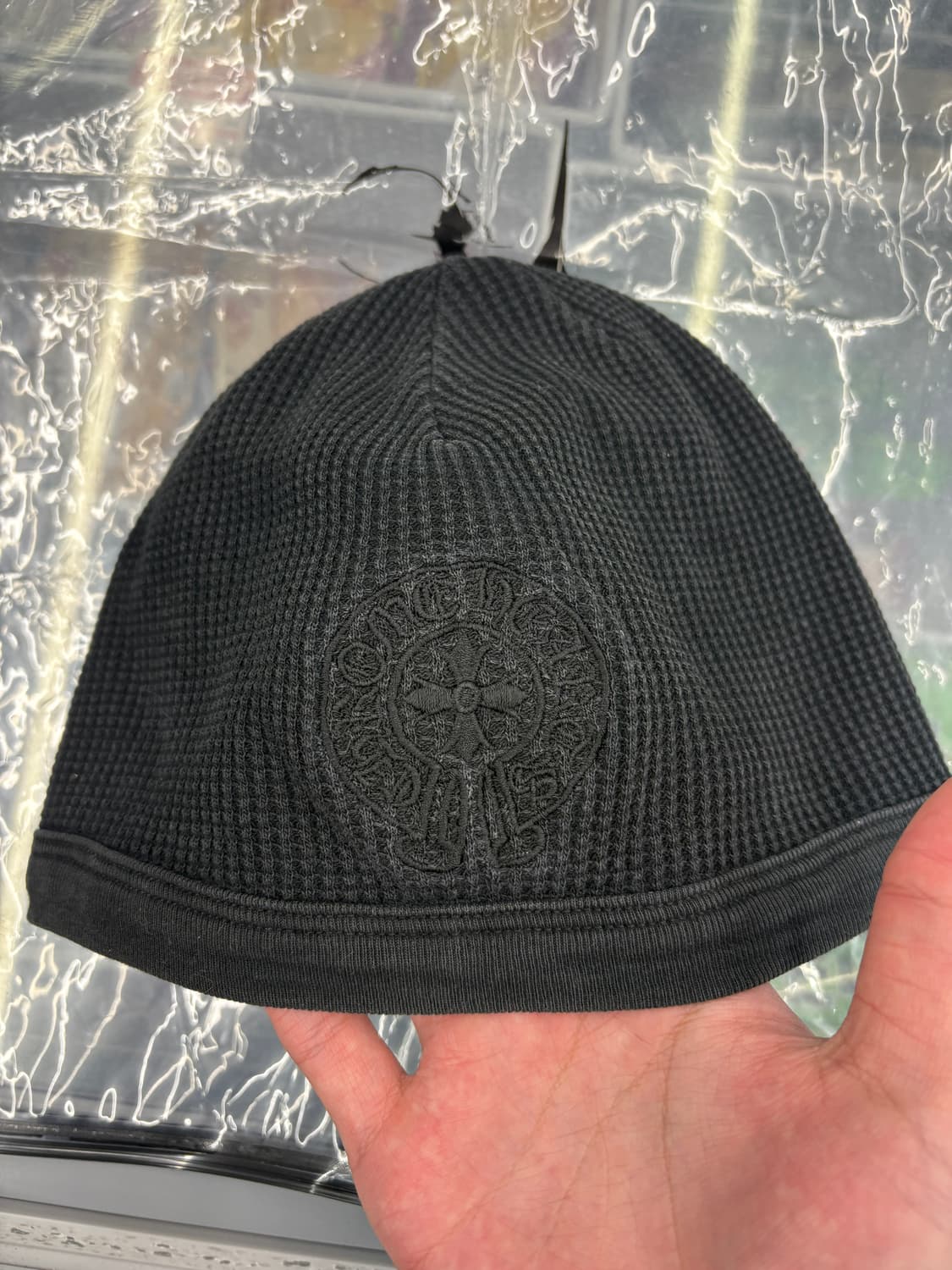 크롬하츠 와플 블랙 비니  상품이미지1