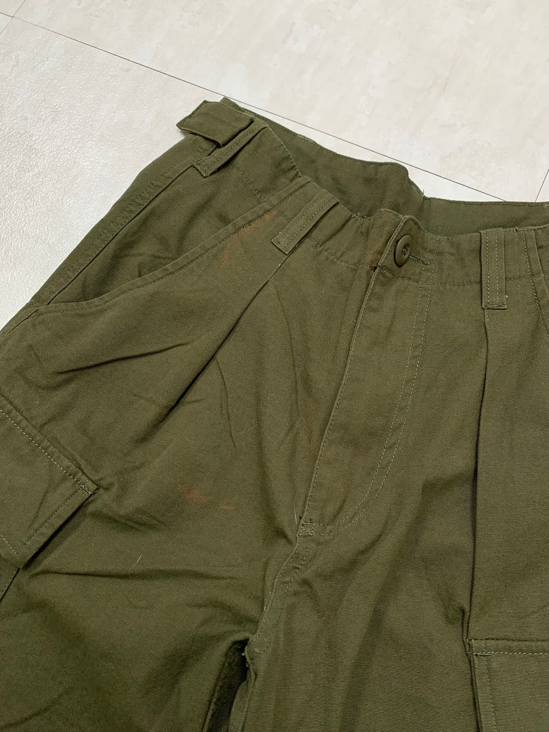 Two ancle 카키 카고팬츠 #61 상품이미지5