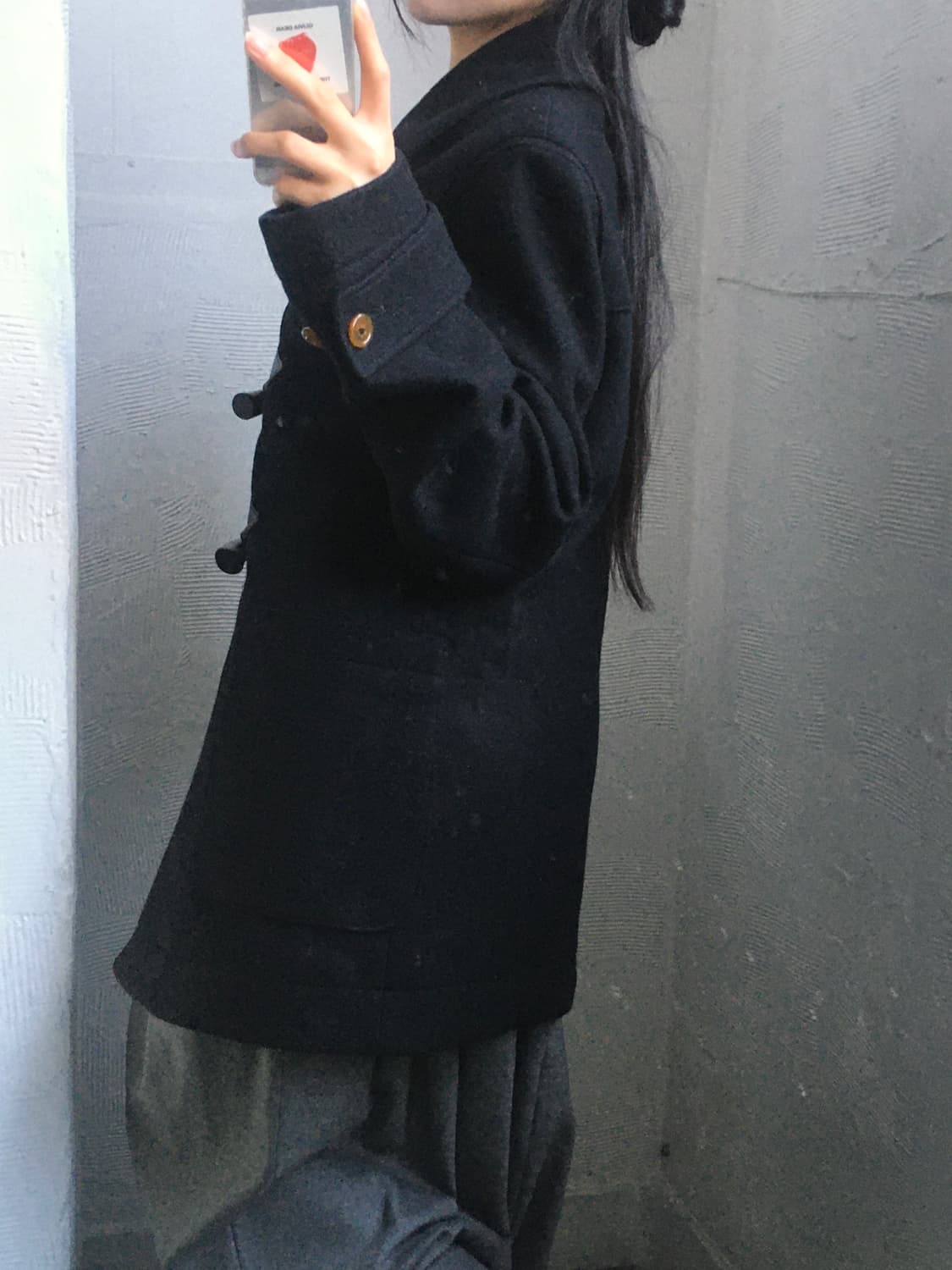 Vivienne Westwood 비비안웨스트우드 맨 블랙컬러 더플 코트 상품이미지2