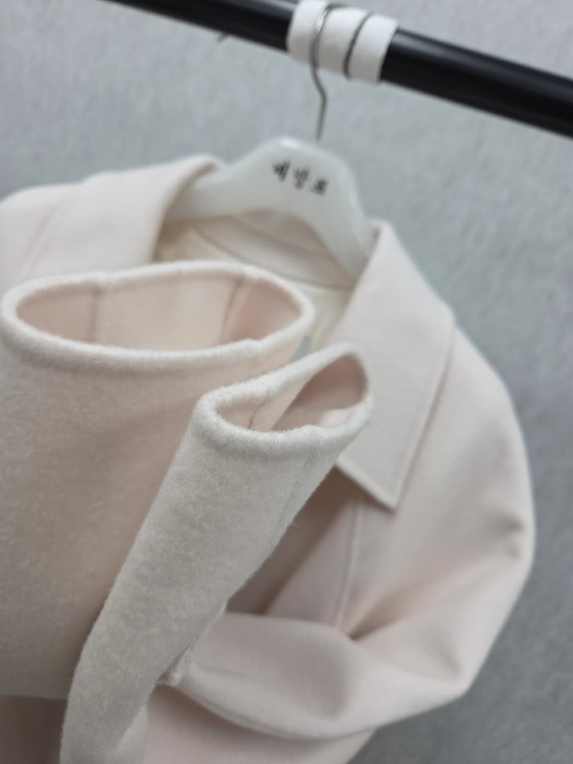 여성 38 뮤제 코트 캐시미어 울 혼방 상품이미지3