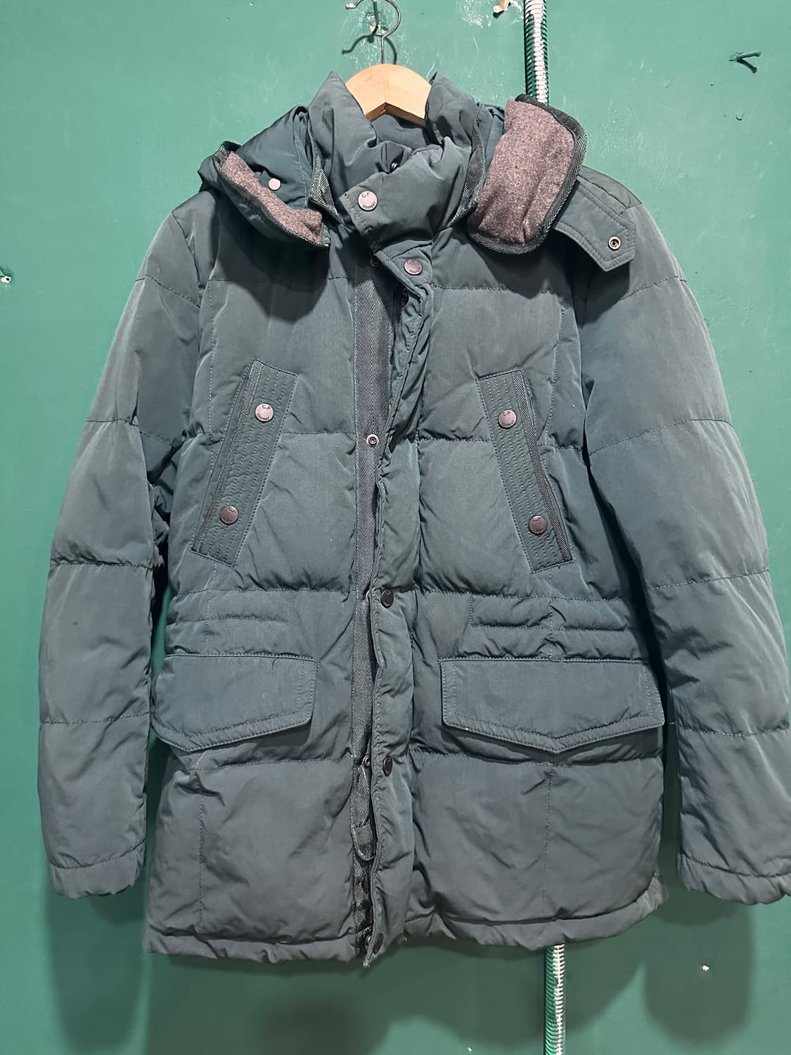 CP컴퍼니 고글패딩 블루그레이 95 상품이미지1