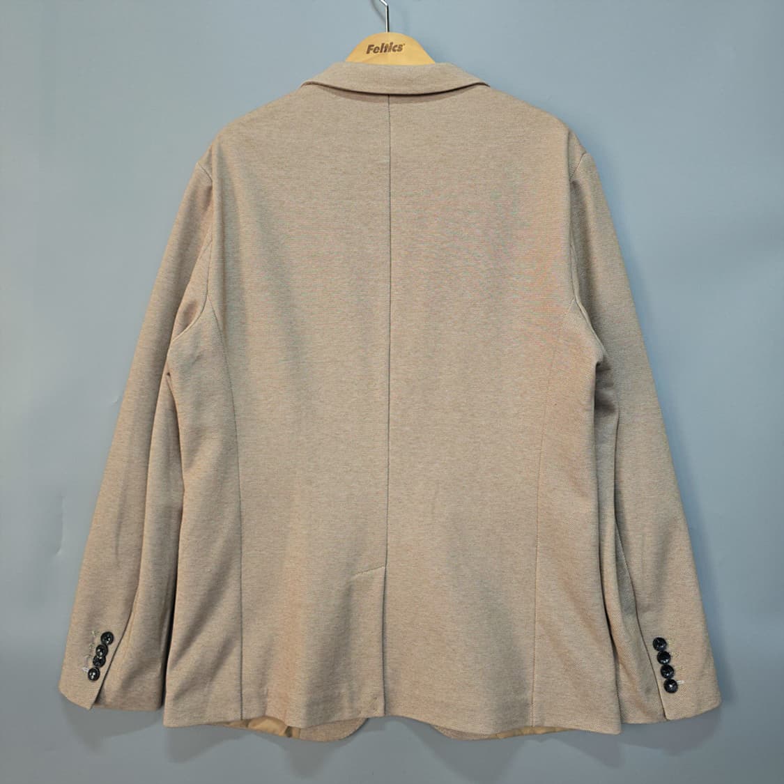 자라(ZARA) 베이지 투버튼 자켓 XL 상품이미지2