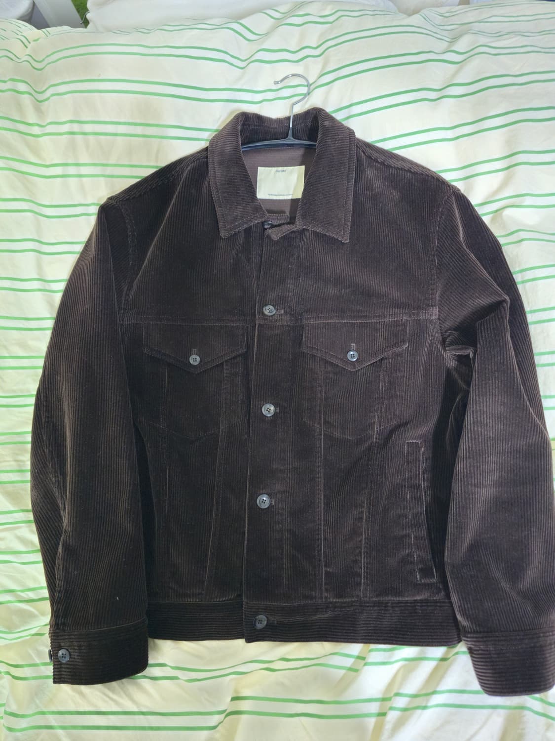 포터리 코듀로이 트러커 자켓 브라운 2사이즈 상품이미지1