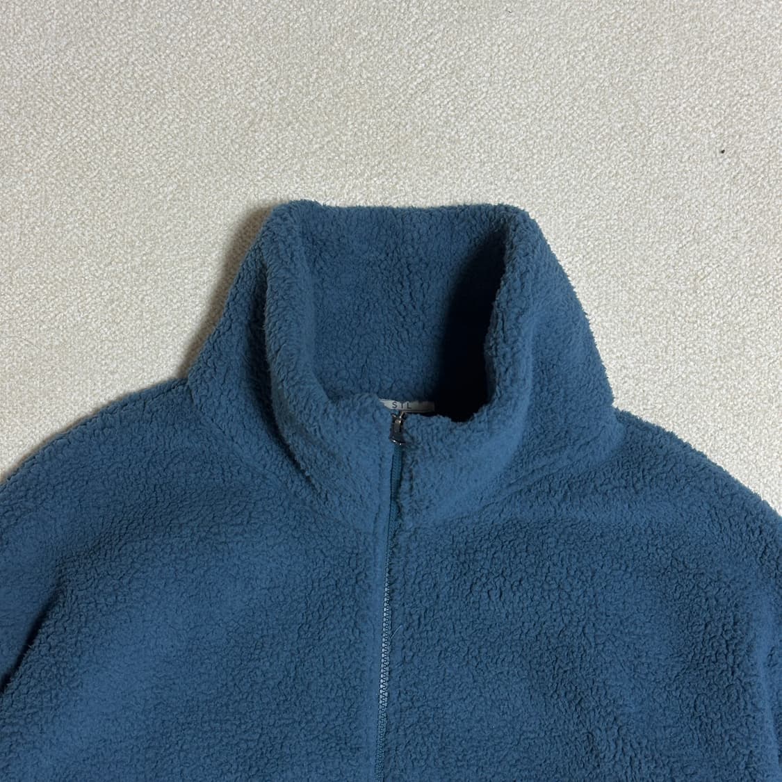 (택있음) STL 뽀송뽀송 하이넥 양면 양털자켓 상품이미지5