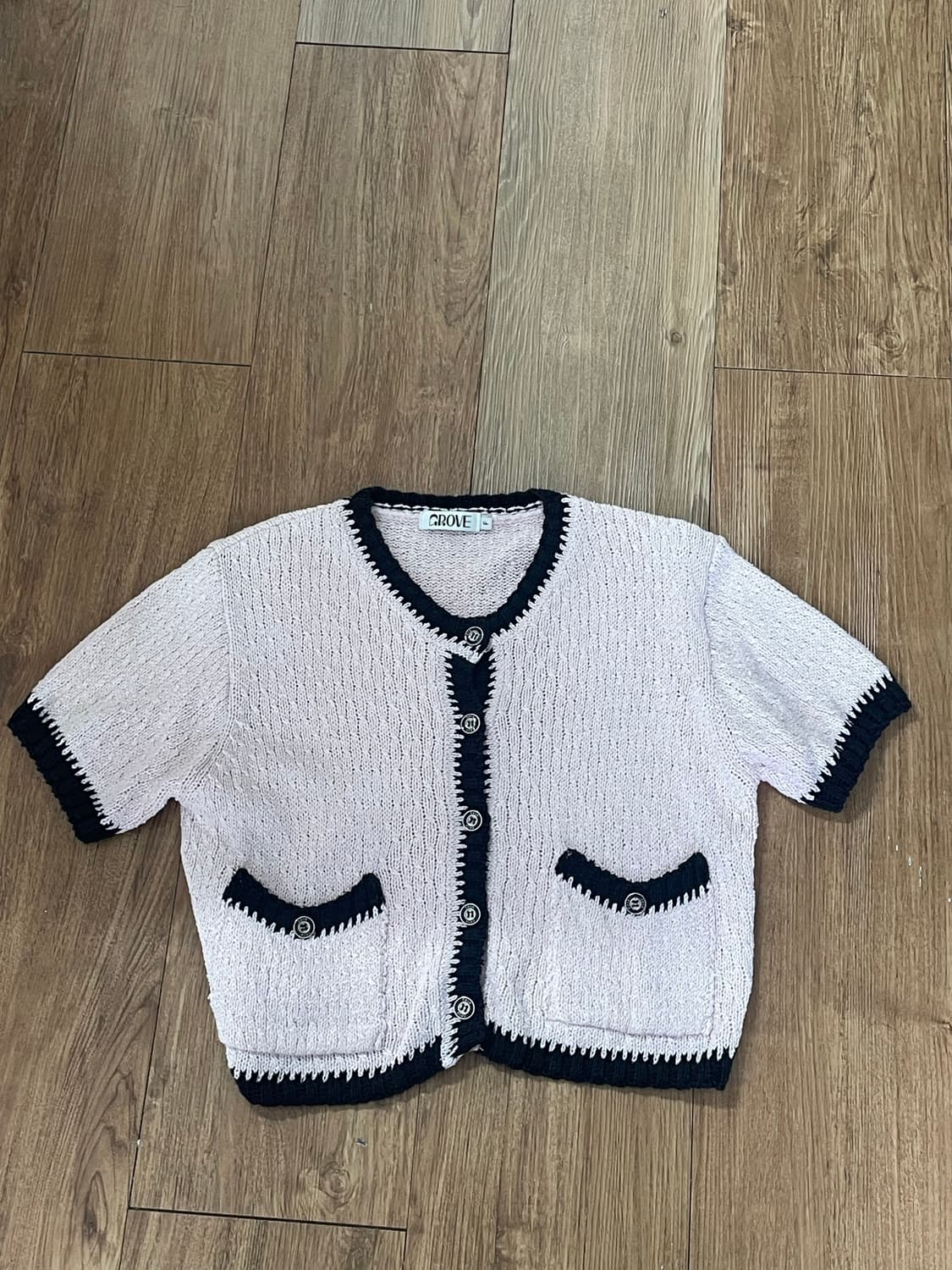 그로브 크롭가디건 SUMMER LINNET CARDIGAN 상품이미지3