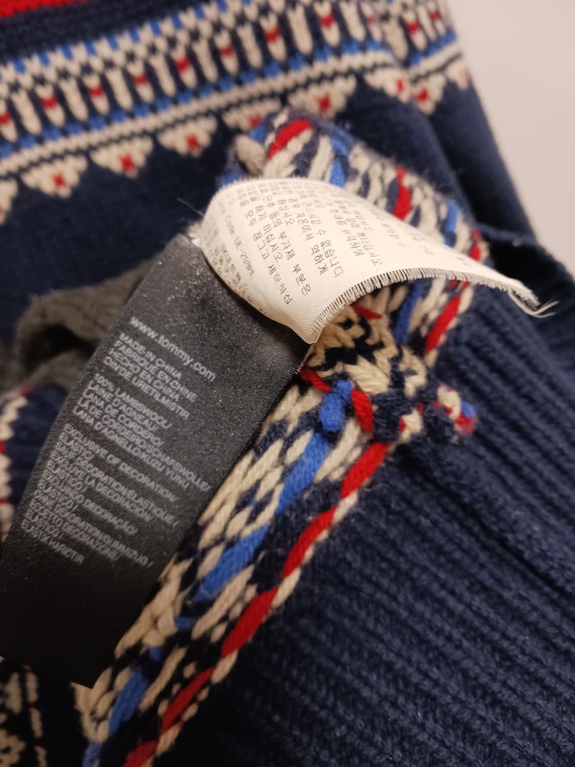 타미힐피거 니트가디건 상품이미지3