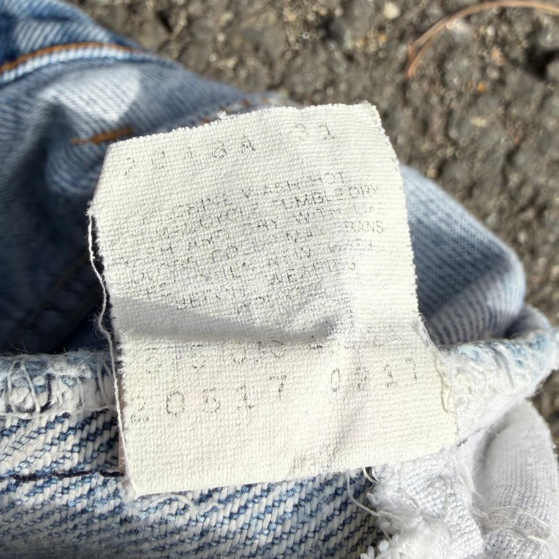 90s 빈티지 리바이스 517 부츠컷 오렌지탭 상품이미지10