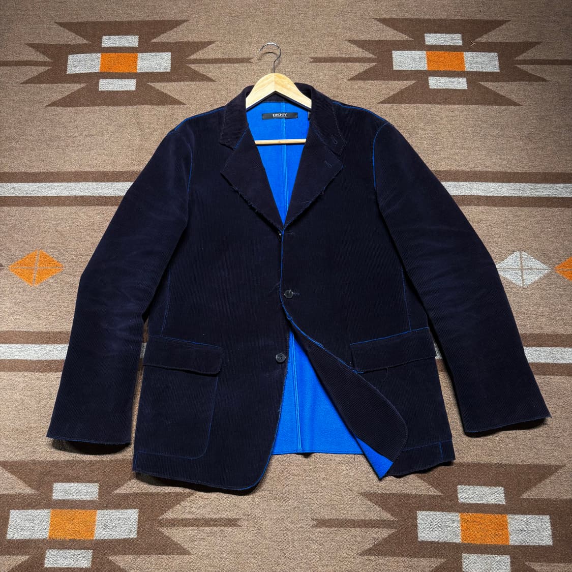DKNY 헤비 코듀로이 3B 블레이저 스포츠 자켓 L 105 상품이미지1