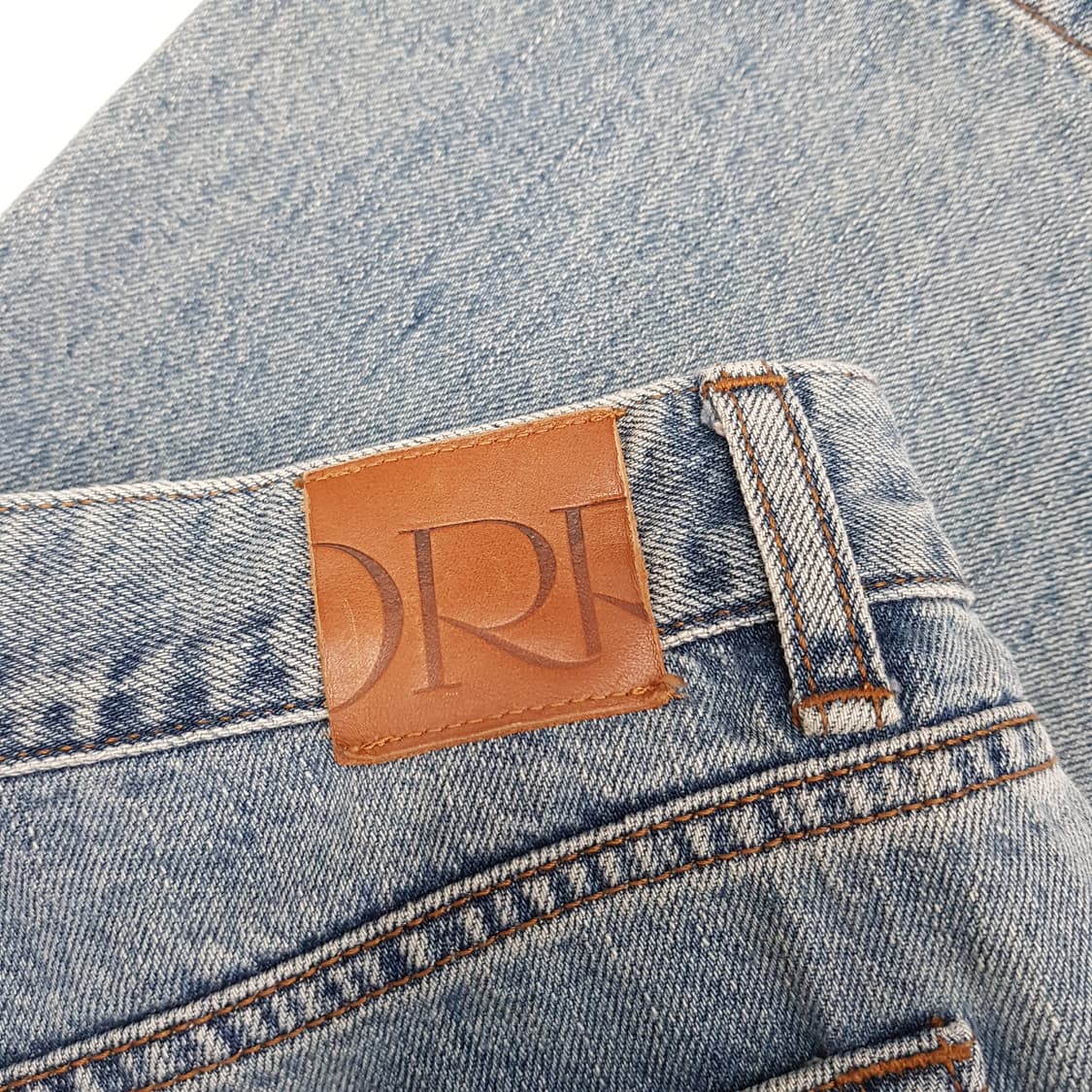 오르 코튼 스트레이트 데님팬츠 L사이즈 상품이미지5