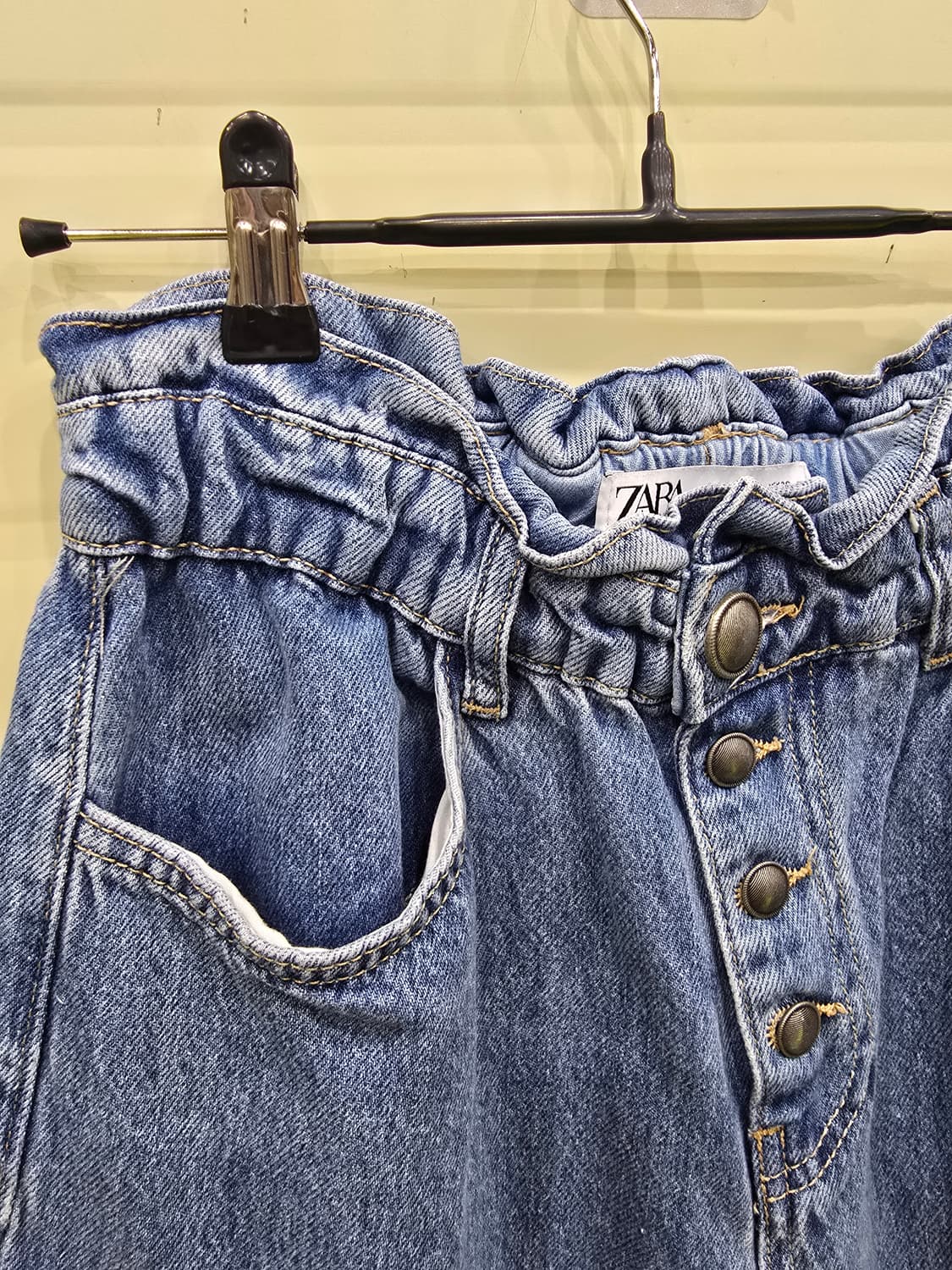 자라 여성 밴딩 청바지 EU36 상품이미지5