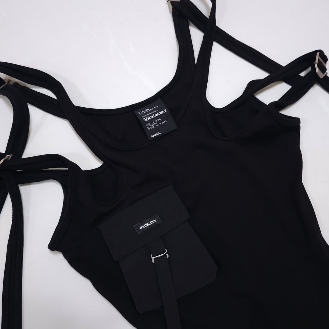 배드블러드 져지 가터 탱크탑 상품이미지3