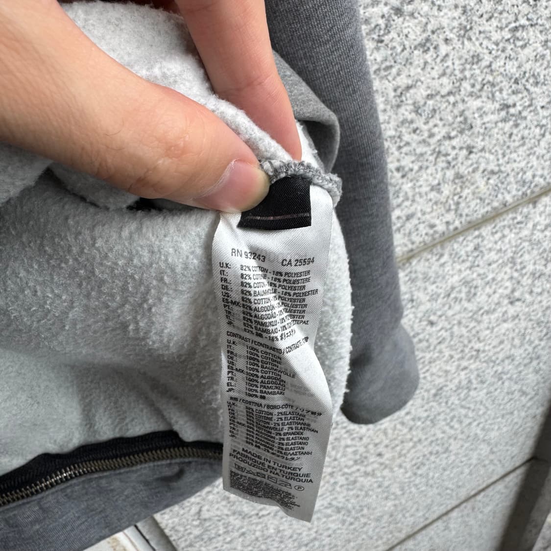 디젤 라인 지퍼 디테일 맨투맨 상품이미지10