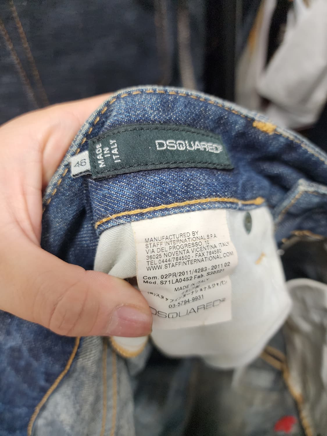디스퀘어드2 워싱 청바지 상품이미지6
