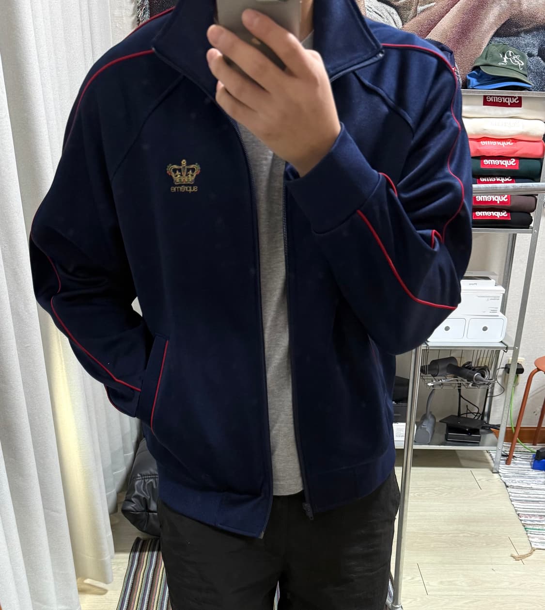 슈프림 크라운 트랙자켓 상품이미지1