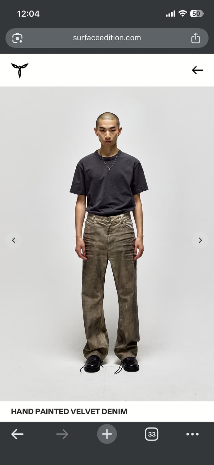 서피스 에디션 벨벳 데님 상품이미지1