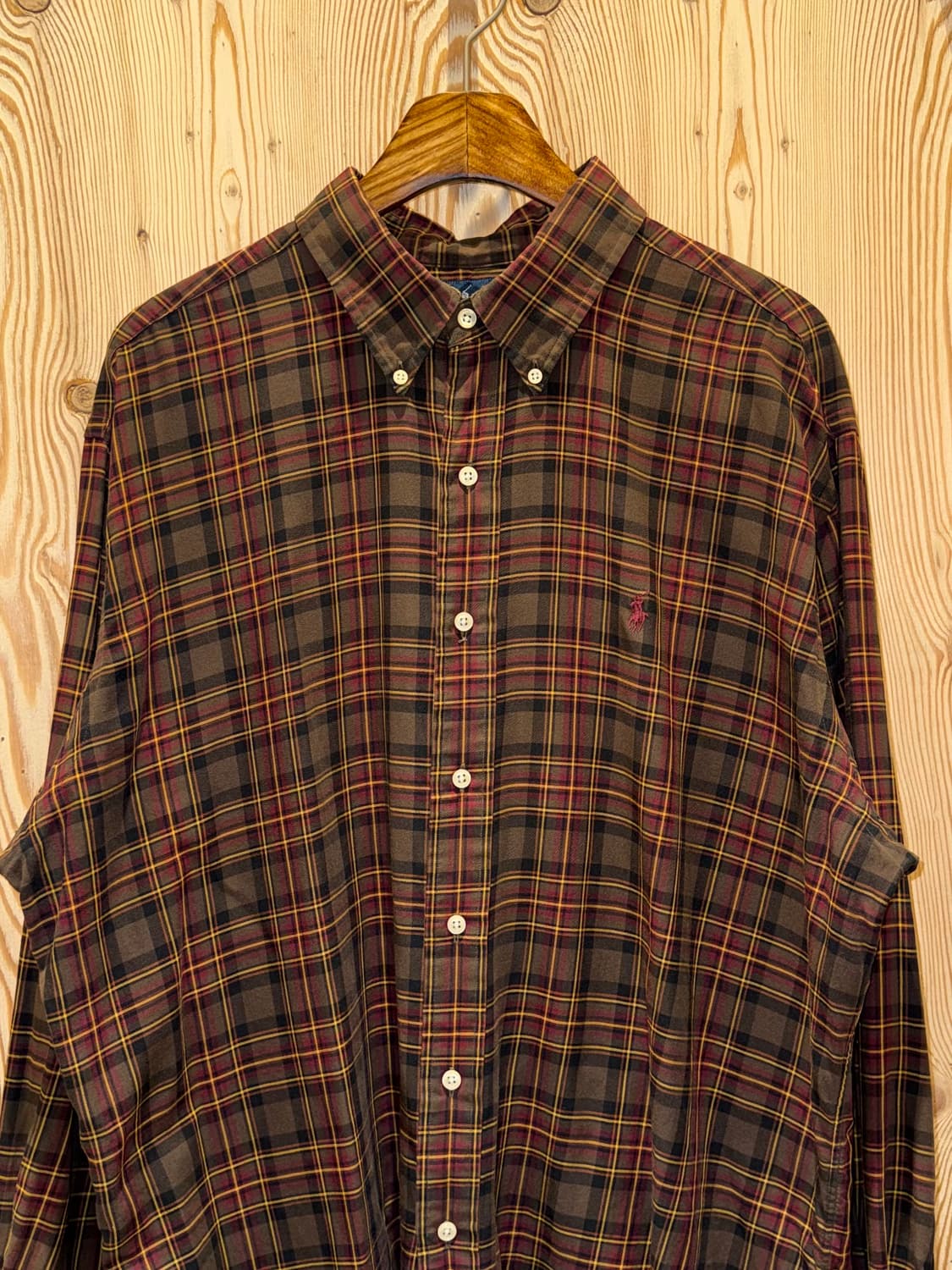 폴로 랄프로렌 체크 셔츠 상품이미지2