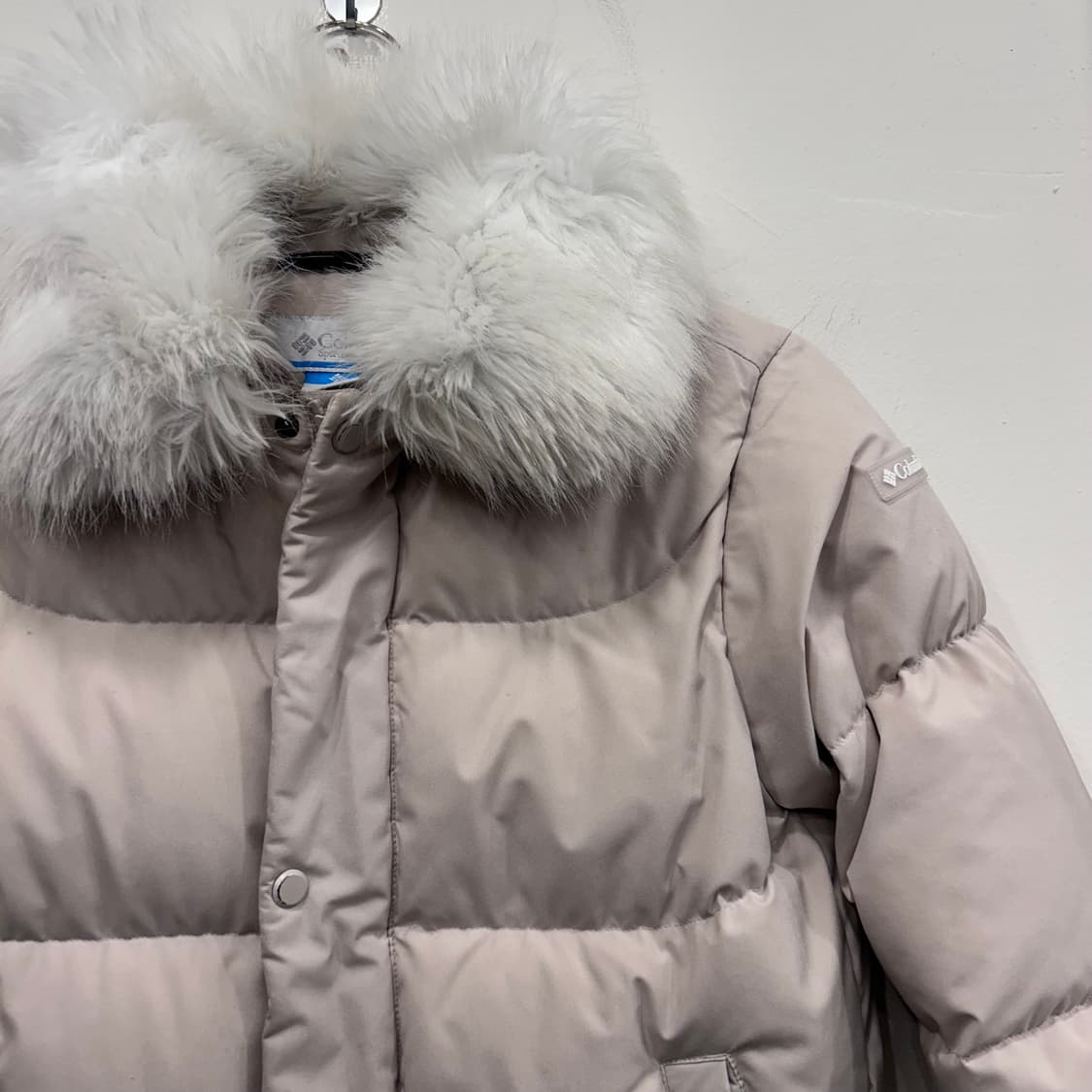 컬럼비아 키즈 옴니히트 구스다운 후드 롱패딩 상품이미지1