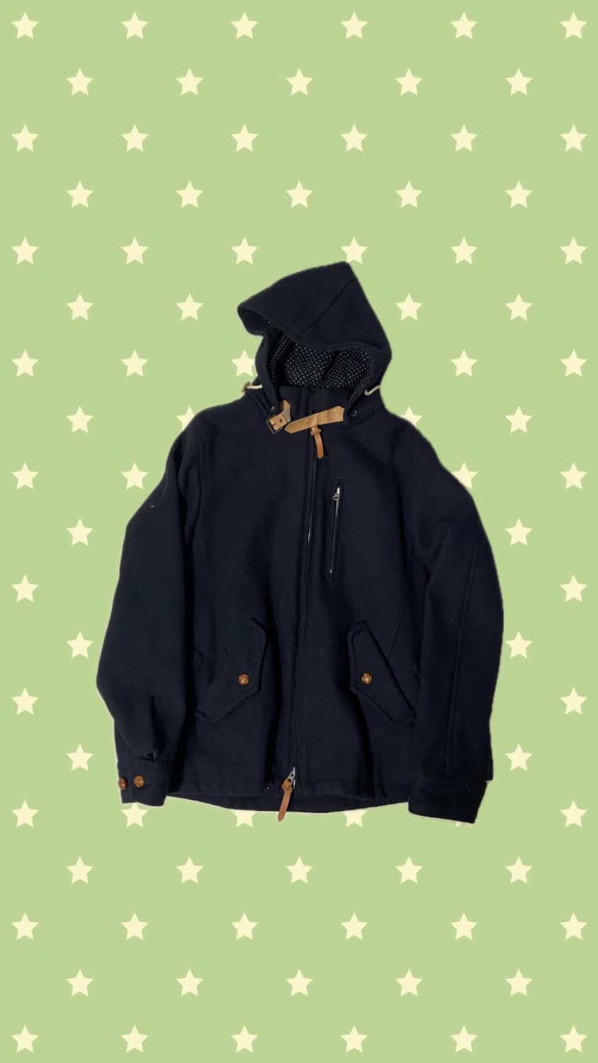 일본 빈티지 숏떡볶이 코트 자켓  상품이미지1