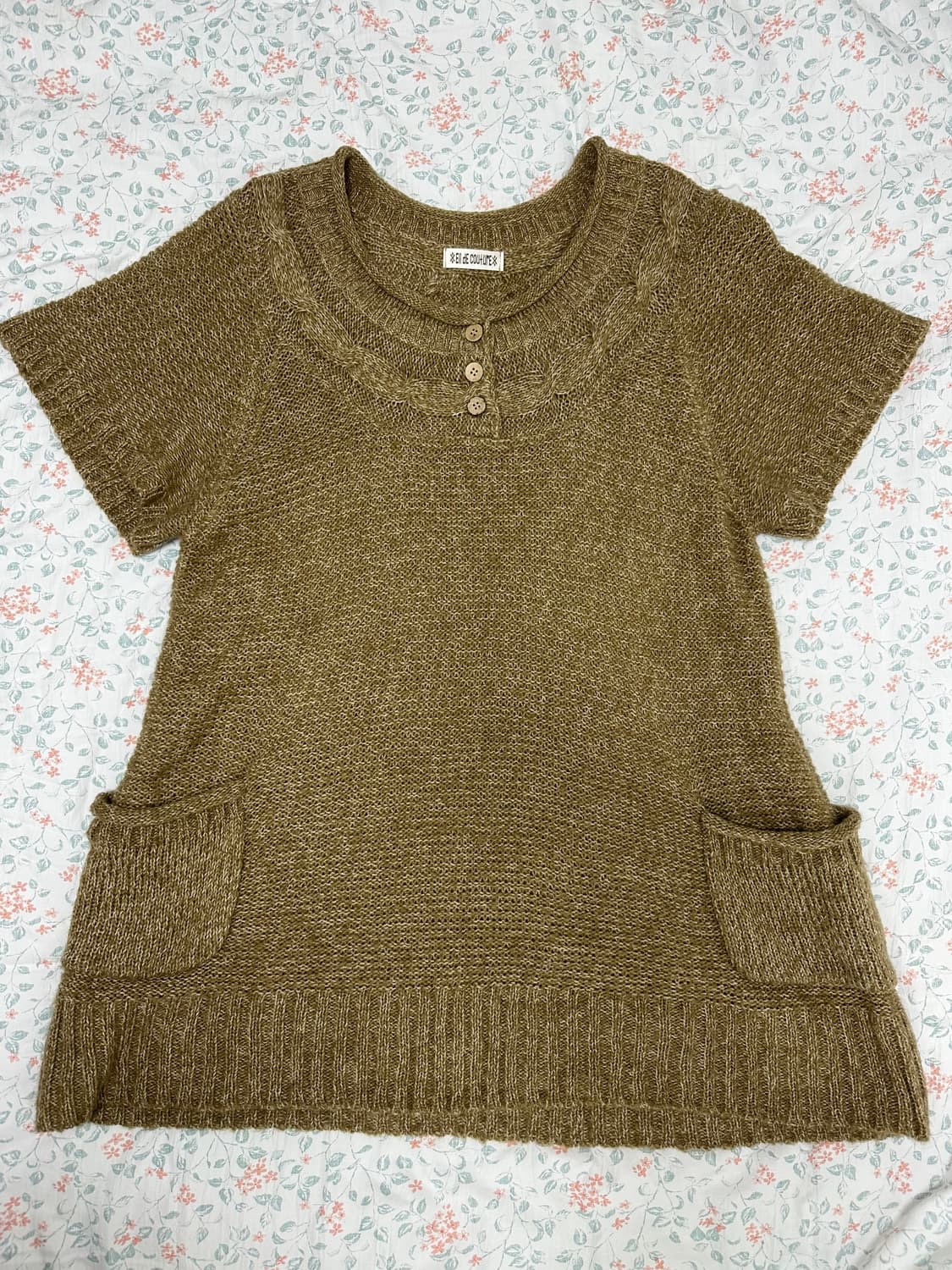 빈티지 니트 원피스 상품이미지2