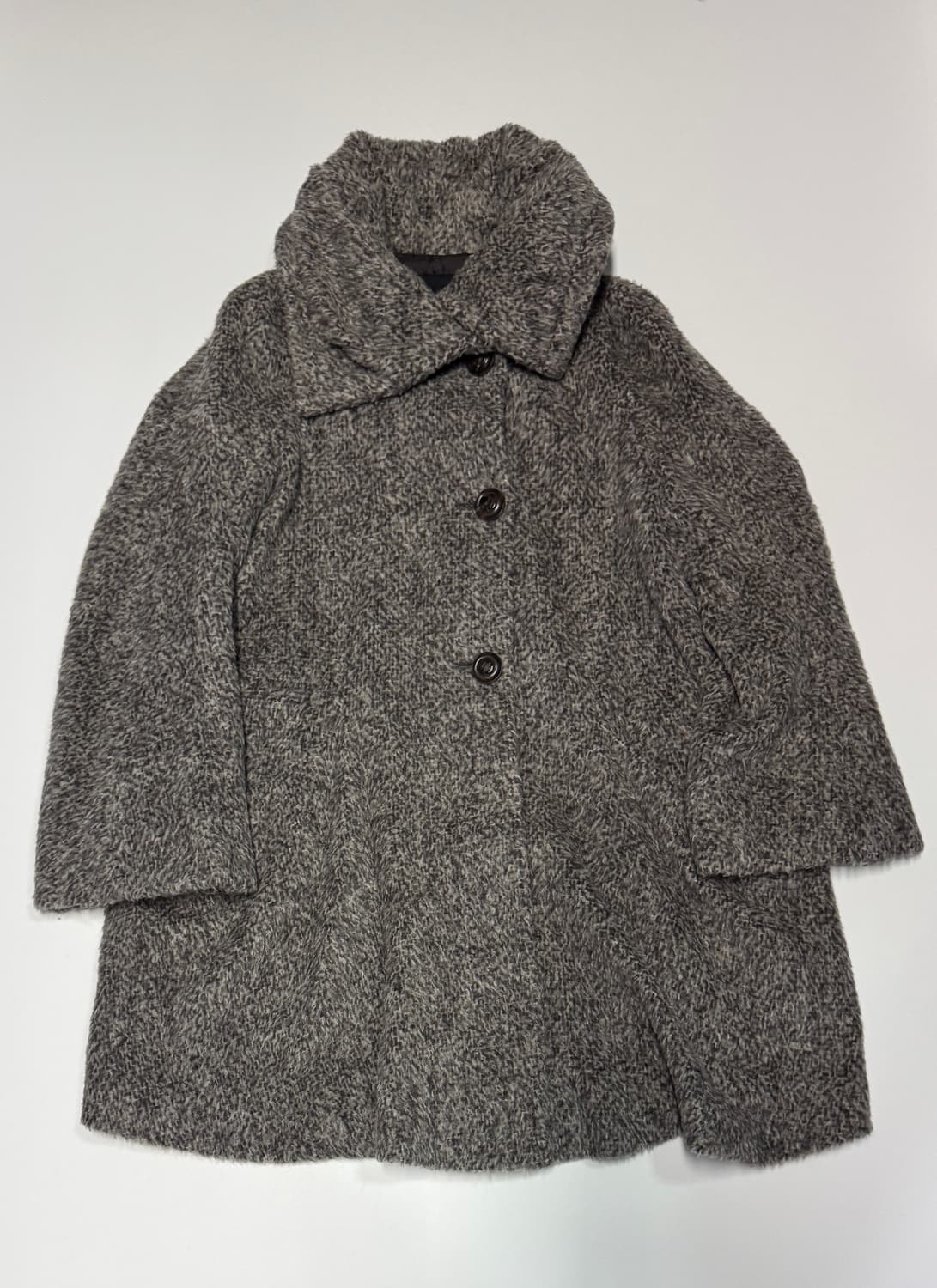 여성 한섬 마인 Mine 라마 울 코트 상품이미지1