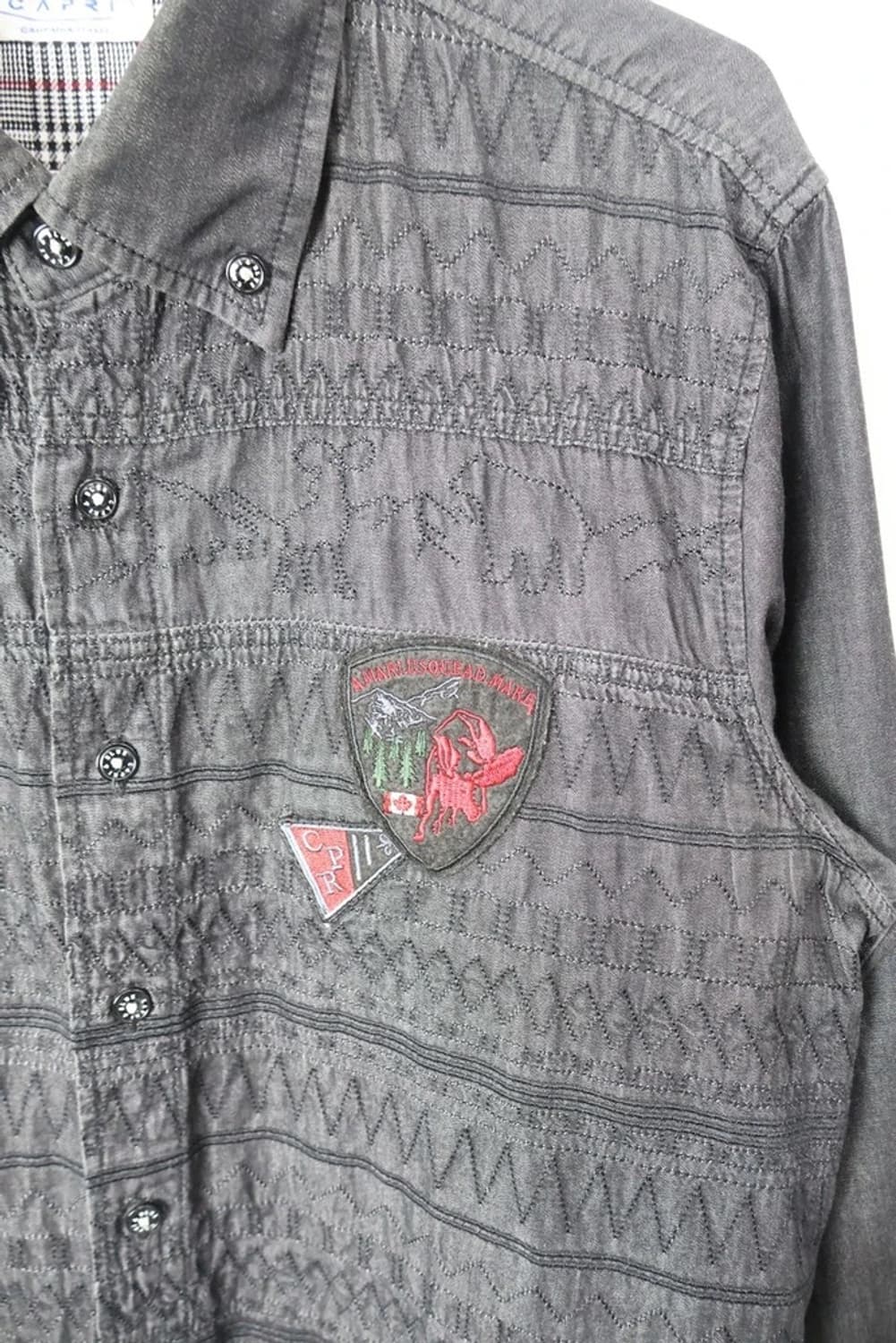 CAPRI Embroidered Pattern Shirt 상품이미지6