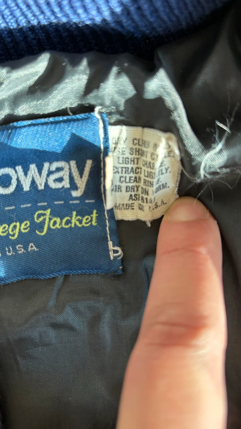 90s Holloway Varsity Jacket 상품이미지5