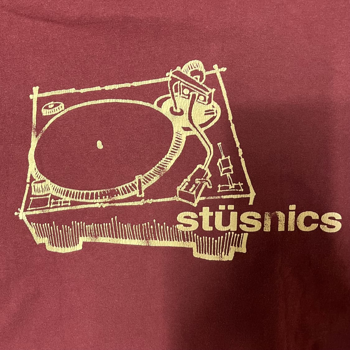 90s Stussy stusnics t shirt 상품이미지6