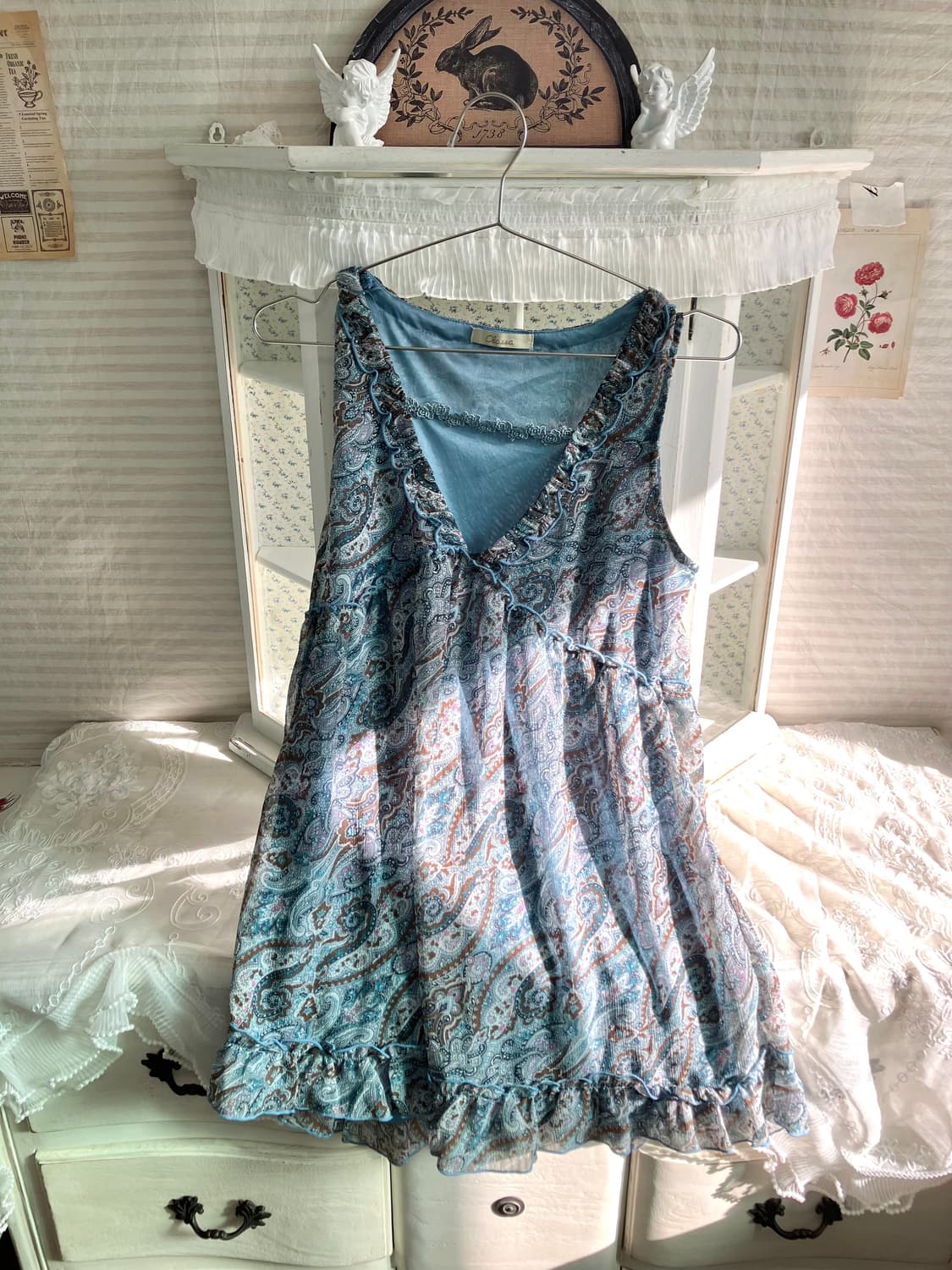 Set)페어리 오리엔탈 원피스 + 레이어드 원피스 상품이미지6