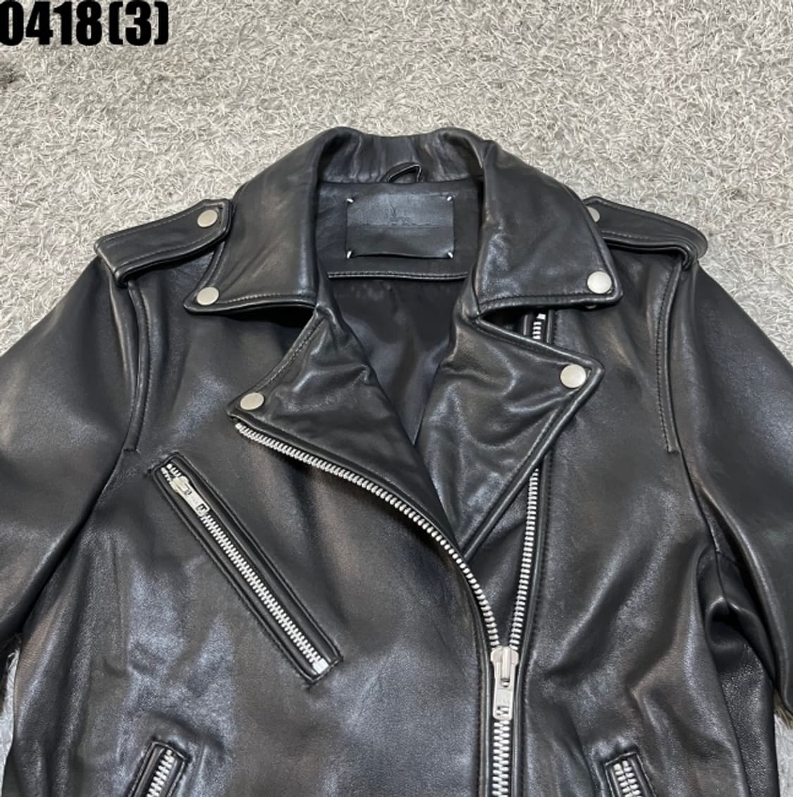 빈티지 레더 자켓 상품이미지2