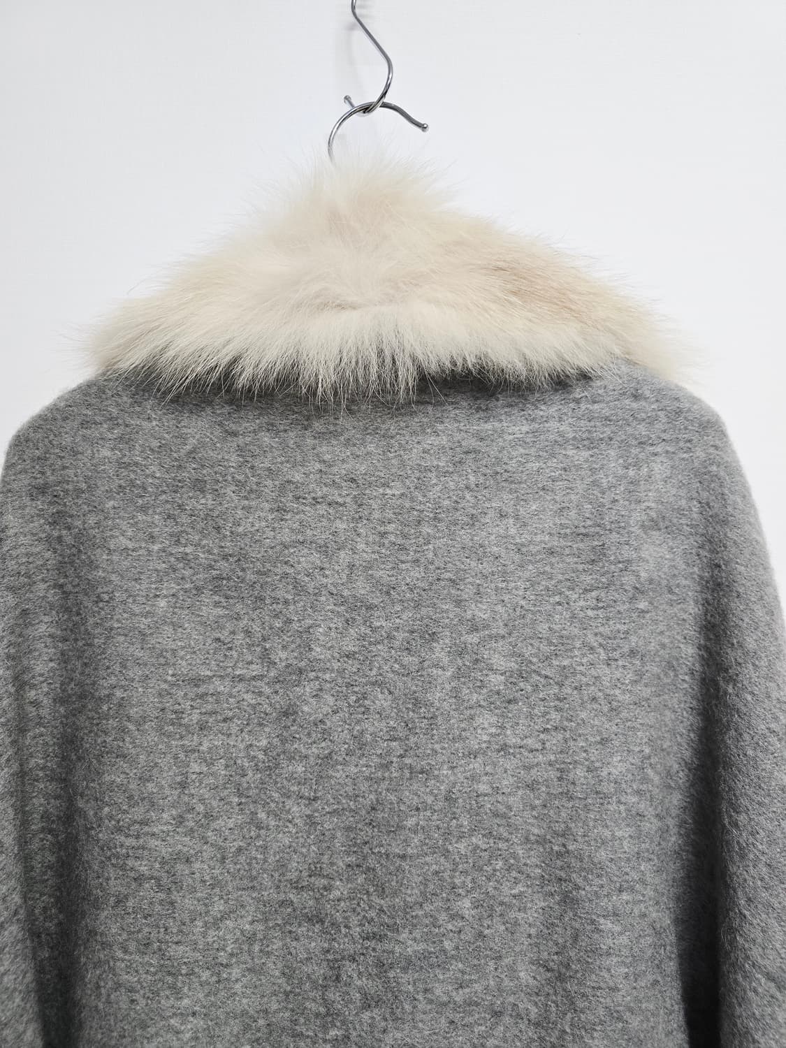 VOV 폭스 퍼 양가죽 목도리 망토 상품이미지5