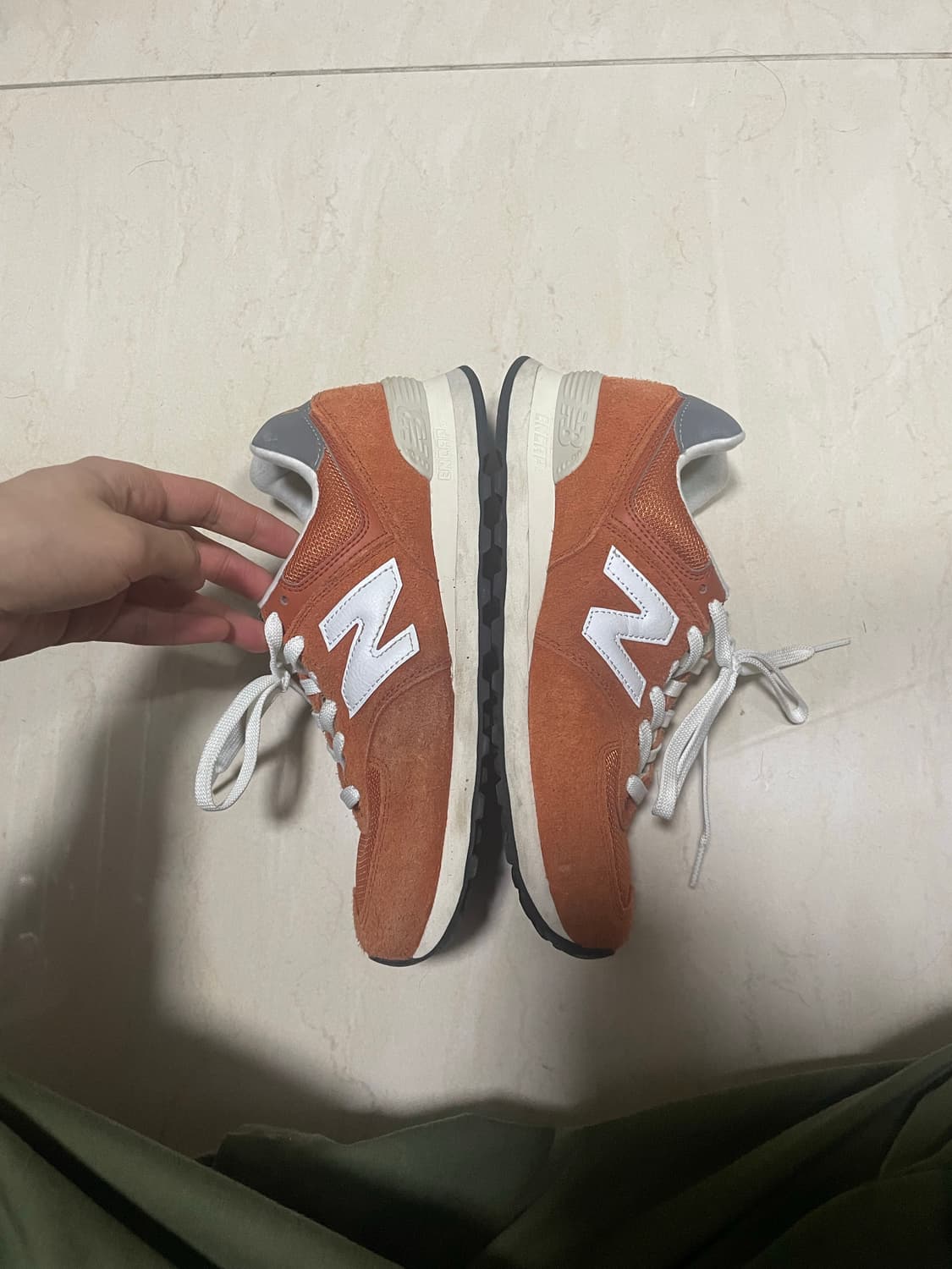 뉴발란스 574 헤리티지 오렌지 270 상품이미지3