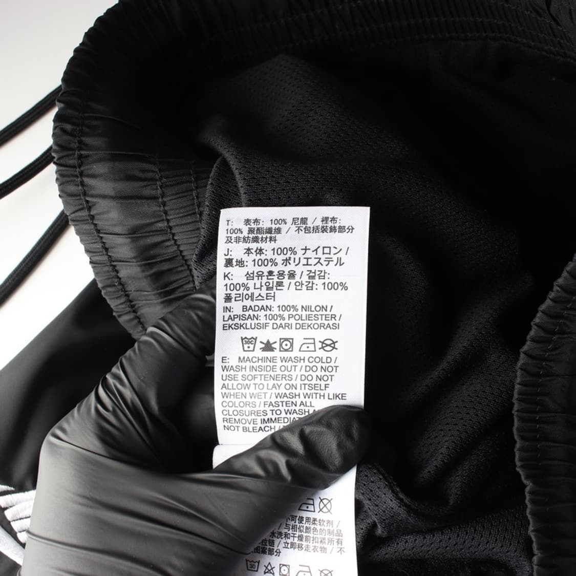 나이키 스우시 블랙 나일론 우븐 조거팬츠 M 상품이미지7