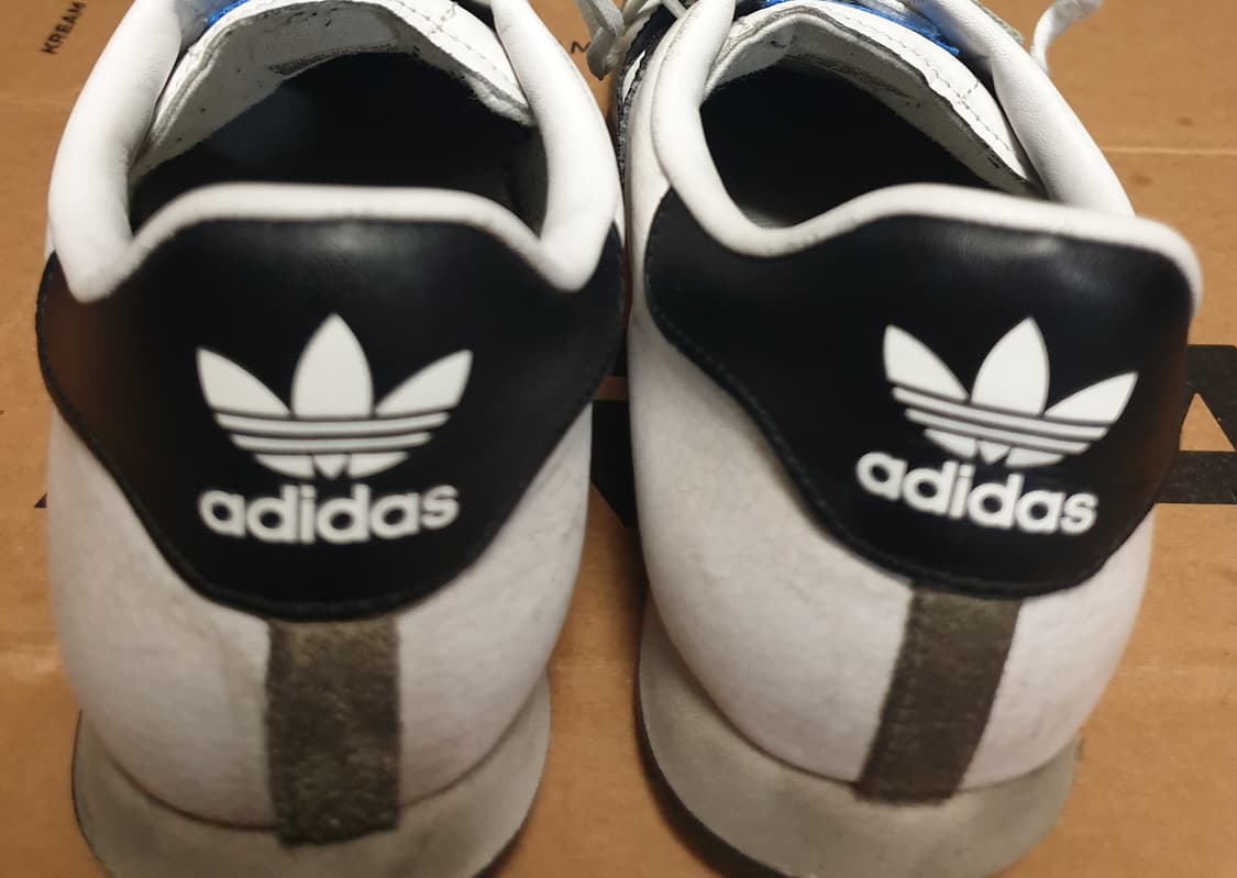 아디다스 사모아 클라우드 화이트 블랙 스니커즈 (240) 상품이미지4