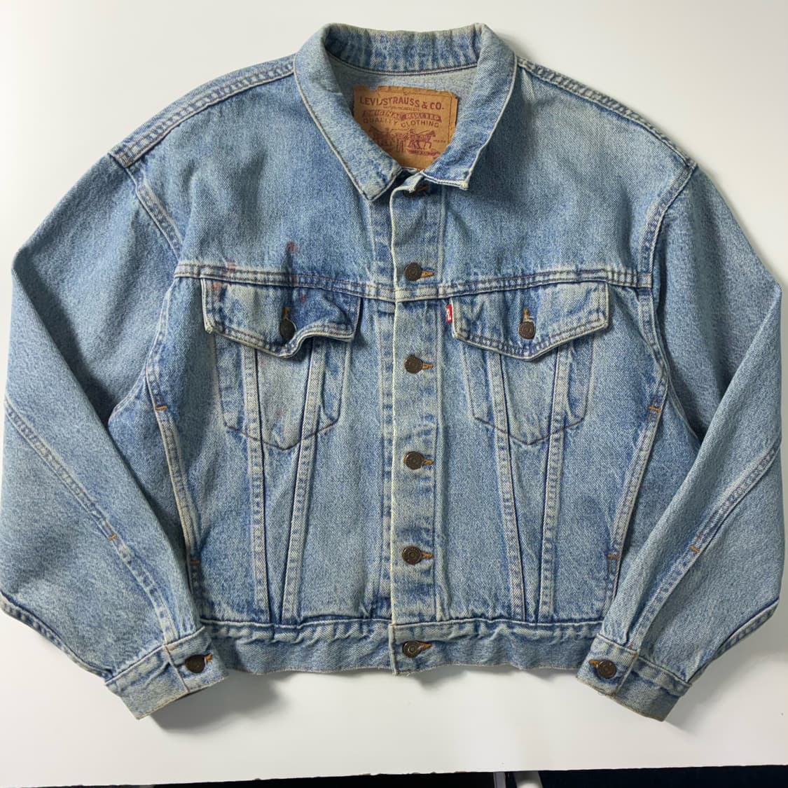 LEVI's  리바이스 USA 90,s 레드탭 70590 트러커 데님자켓 상품이미지1