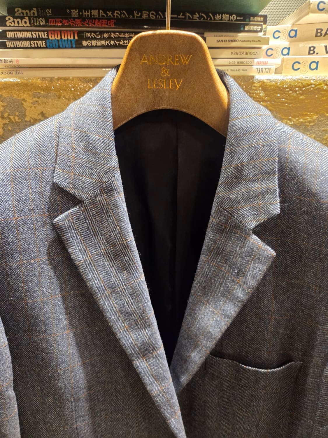 아쿠아스큐텀 테일러드자켓 상품이미지2